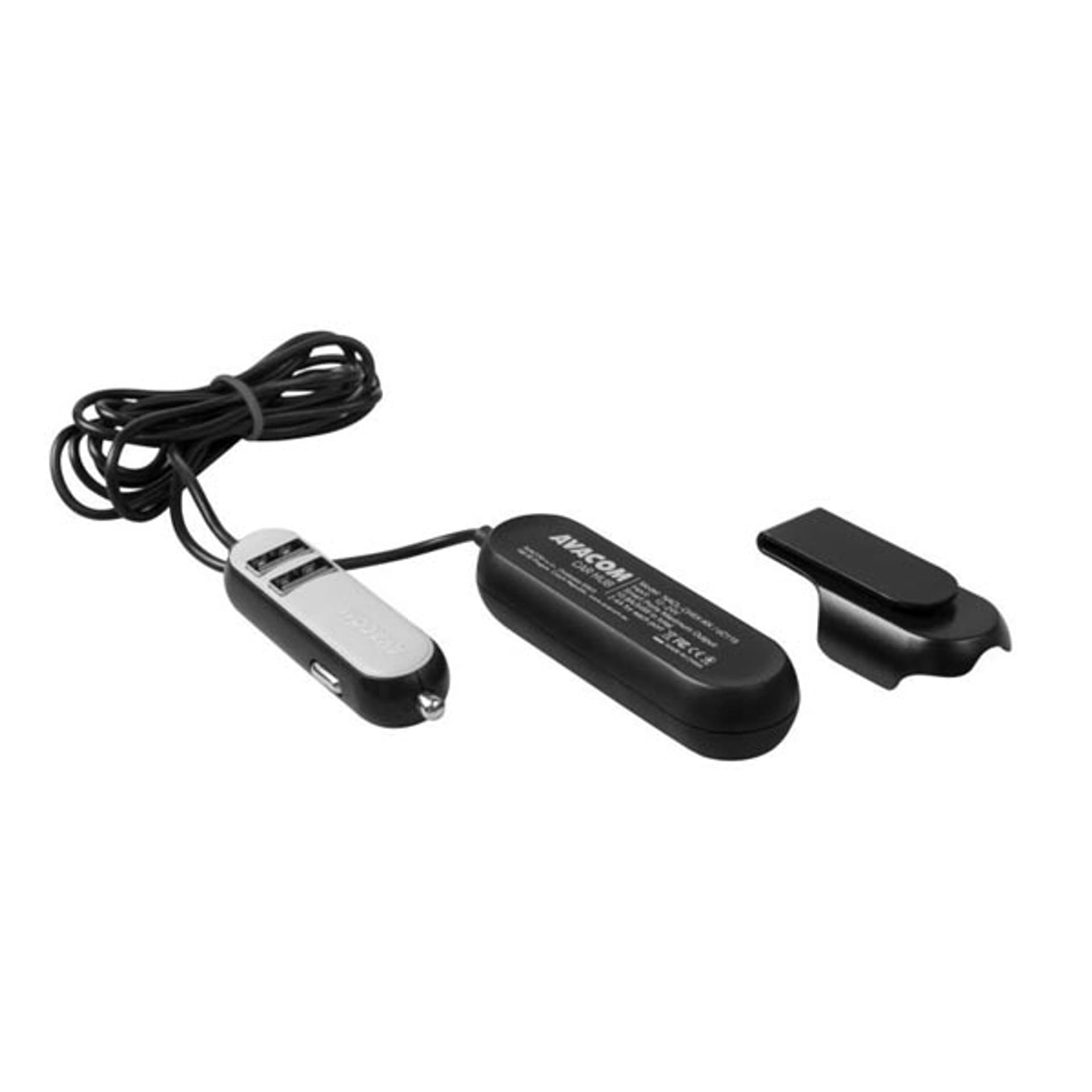 

Car hub 5-port, NACL-CH5X-KK, czarna, Avacom, do zapalnicznki samochodowej
