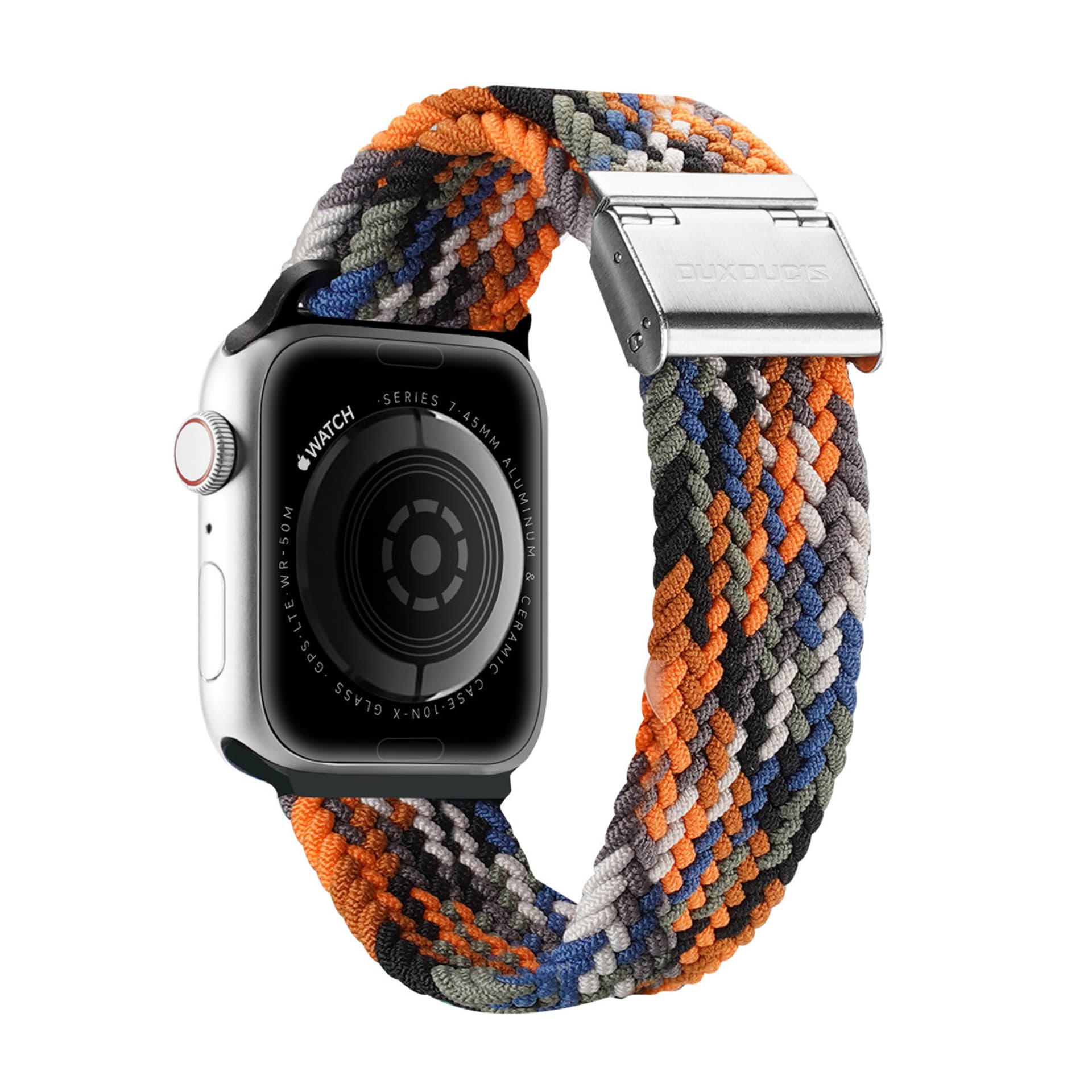 

Dux Ducis Strap (Mixture II Version) pasek Apple Watch Ultra, SE, 8, 7, 6, 5, 4, 3, 2, 1 (49, 45, 44, 42 mm) pleciona opaska bransoleta camo, 49/45/44/42 mm) pleciona opaska bransoleta cam