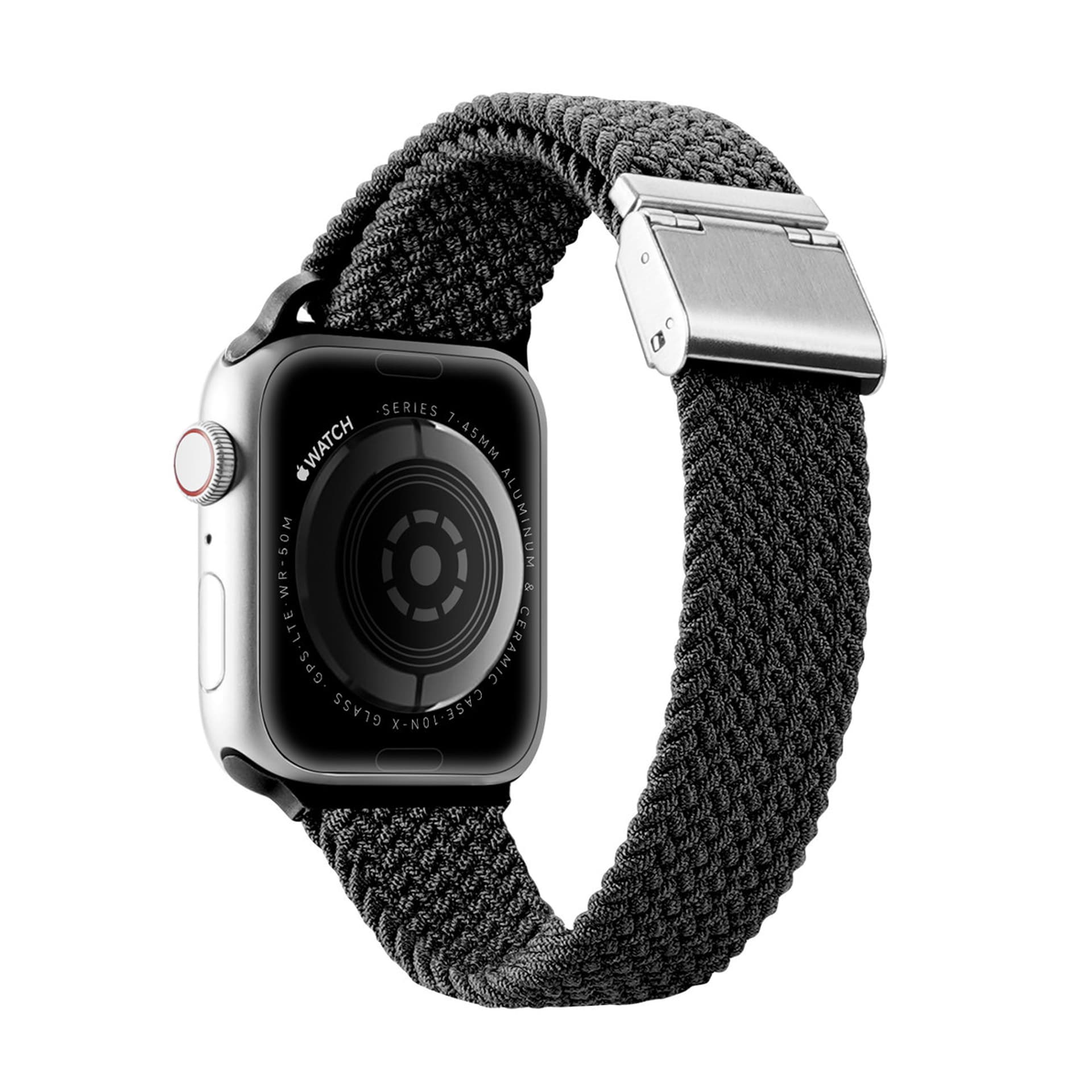 

Dux Ducis Strap (Mixture II Version) pasek Apple Watch Ultra, SE, 8, 7, 6, 5, 4, 3, 2, 1 (49, 45, 44, 42 mm) pleciona opaska bransoleta czarny, 49/45/44/42 mm) pleciona opaska bransoleta czarn