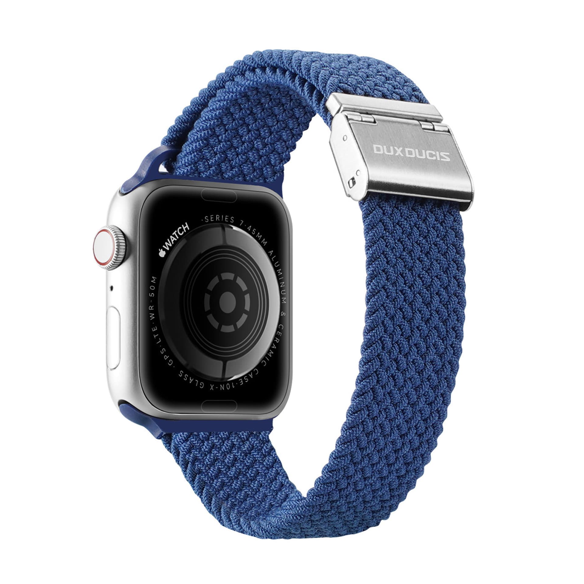 

Dux Ducis Strap (Mixture II Version) pasek Apple Watch Ultra, SE, 8, 7, 6, 5, 4, 3, 2, 1 (49, 45, 44, 42 mm) pleciona opaska bransoleta niebieski, 49/45/44/42 mm) pleciona opaska bransoleta niebiesk