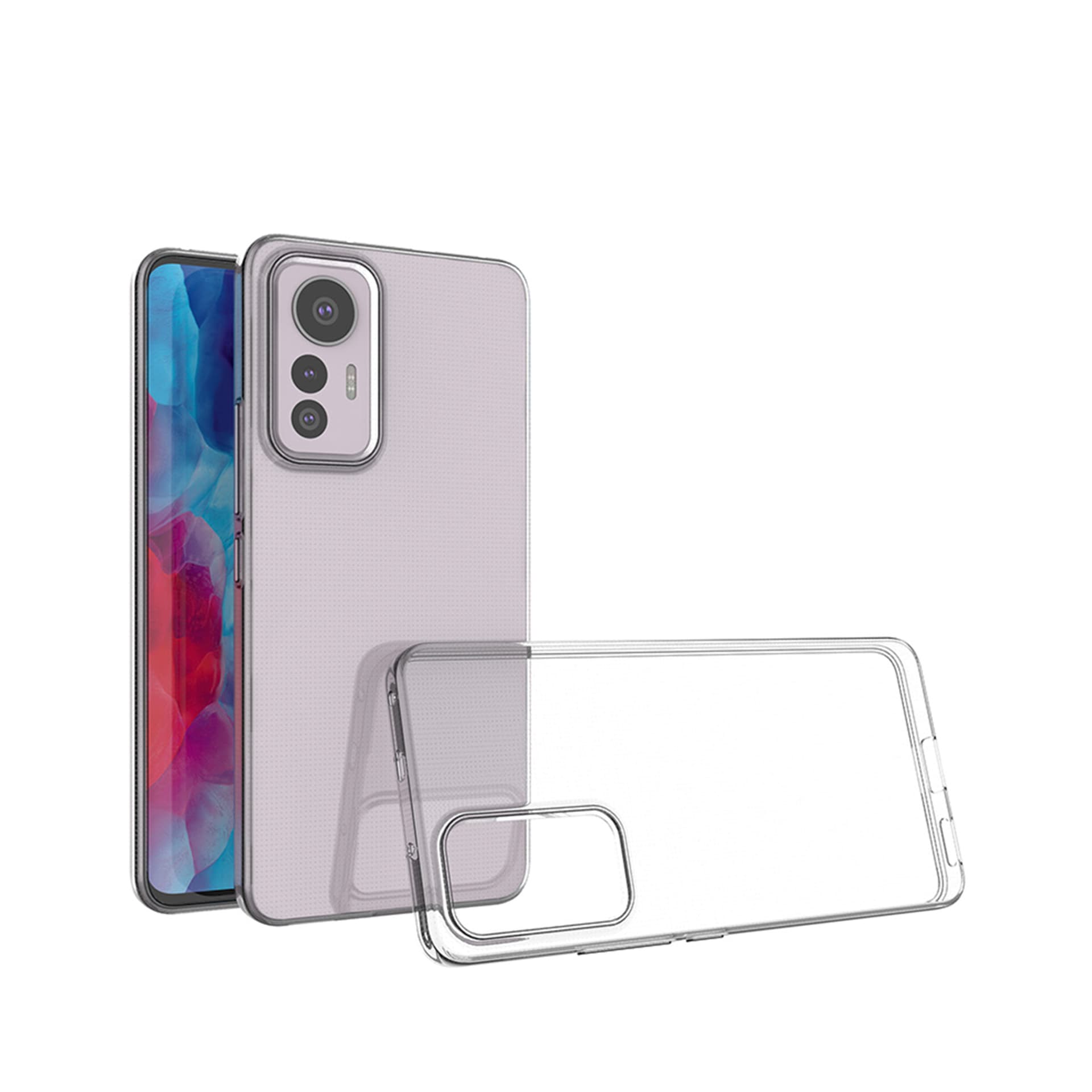 

Ultra Clear 0.5mm etui Xiaomi 12 Lite cienki pokrowiec przezroczyste