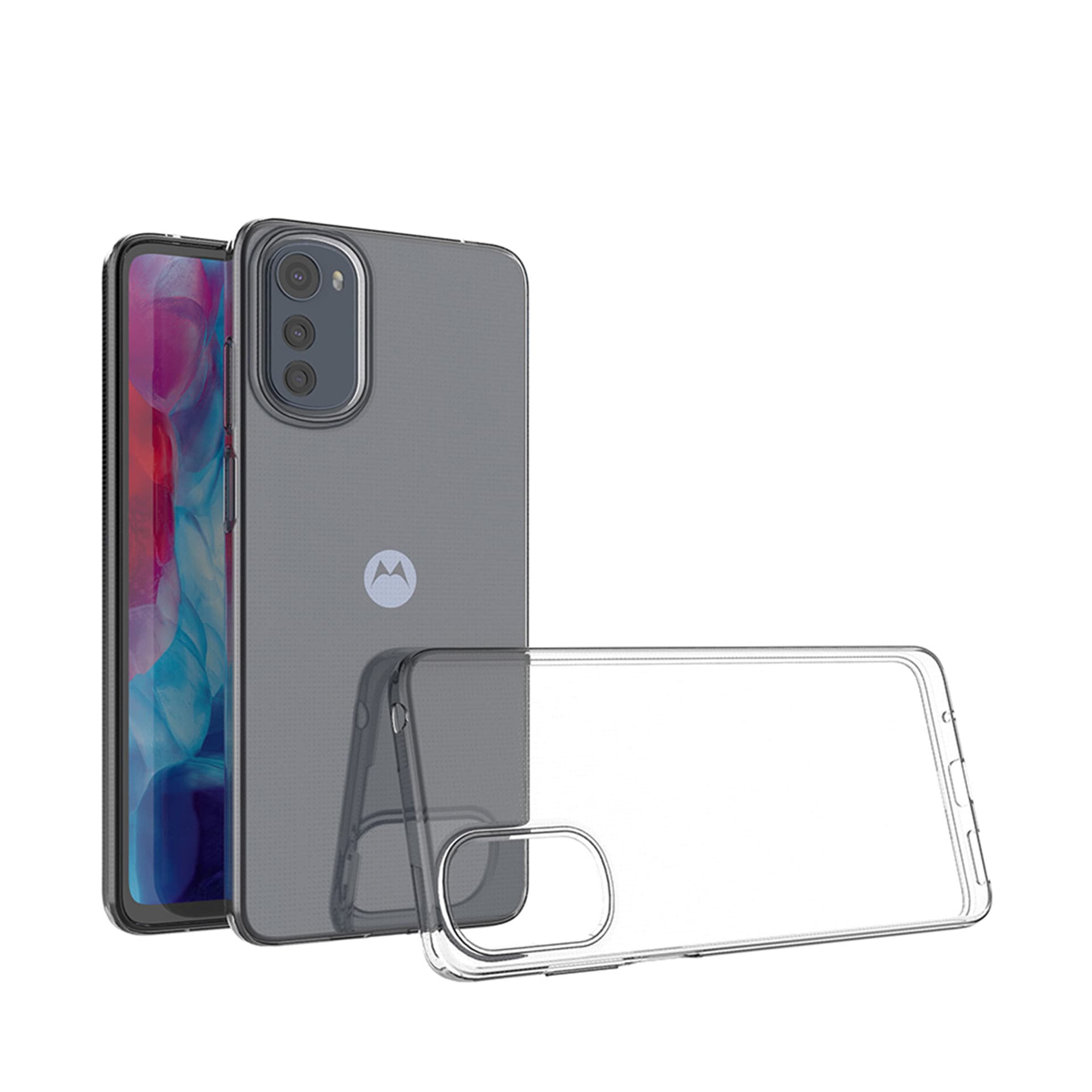 

Ultra Clear 0.5mm etui Motorola Moto E32 cienki pokrowiec przezroczyste