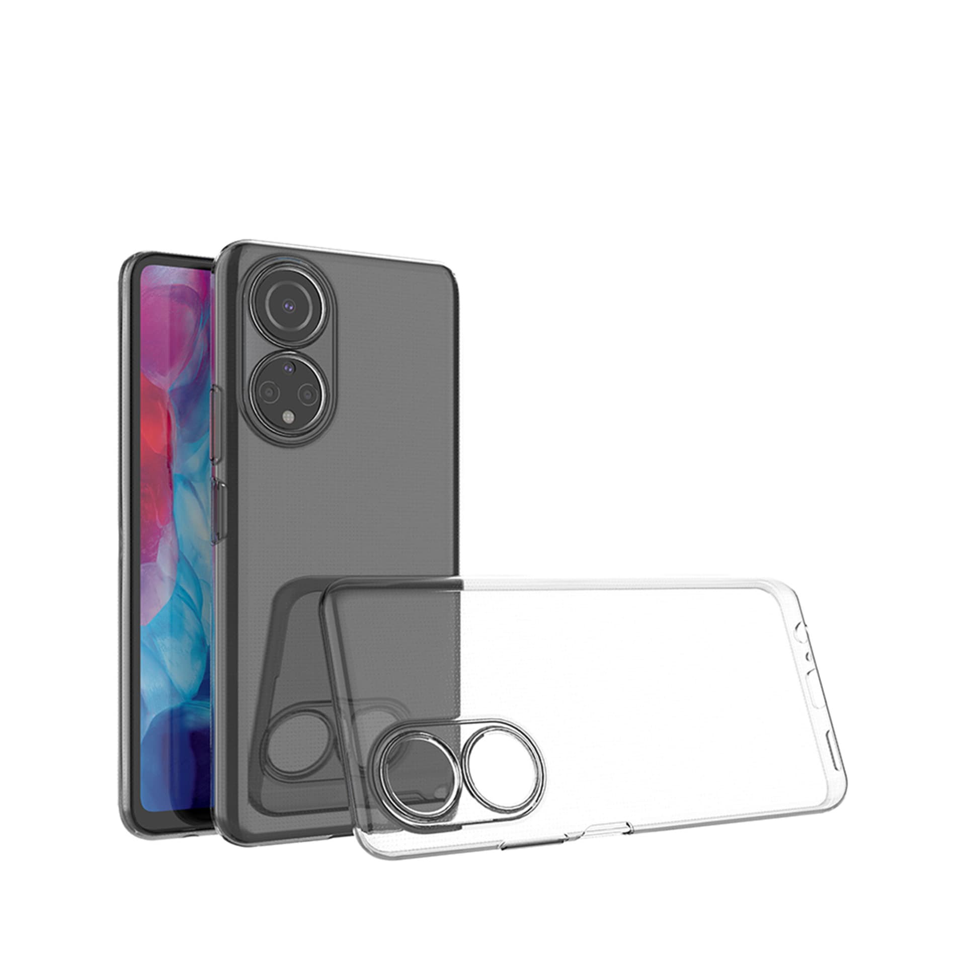 

Ultra Clear 0.5mm etui Honor X7 / Honor Play 30 Plus cienki pokrowiec przezroczyste