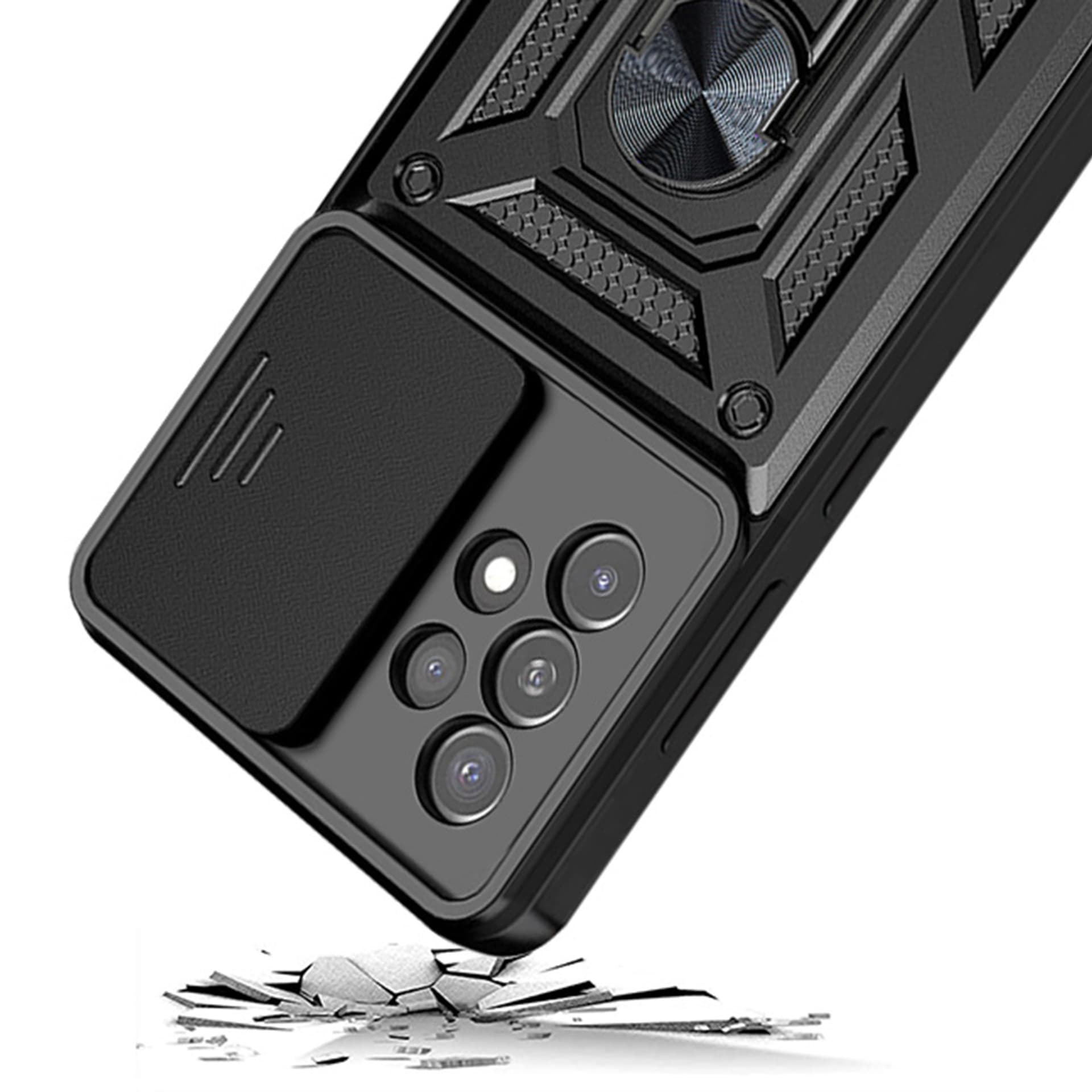 

Hybrid Armor Camshield etui Samsung Galaxy A23 5G pancerny pokrowiec z osłoną na aparat różowe