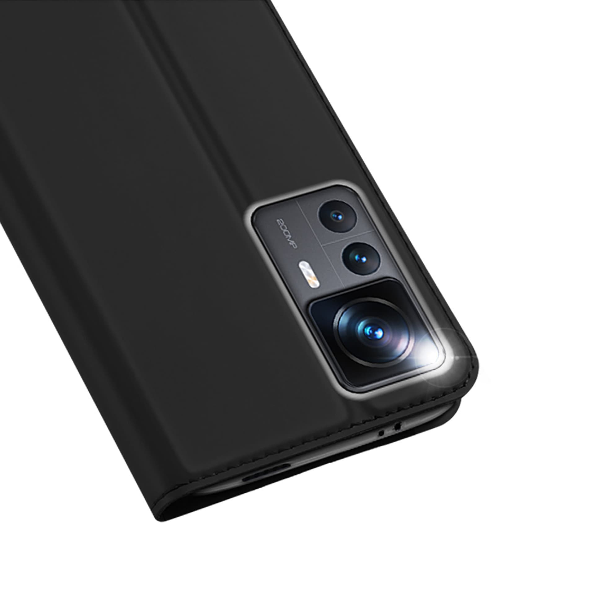 

Dux Ducis Skin Pro etui Xiaomi 12T Pro / 12T portfel kabura pokrowiec z klapką czarny