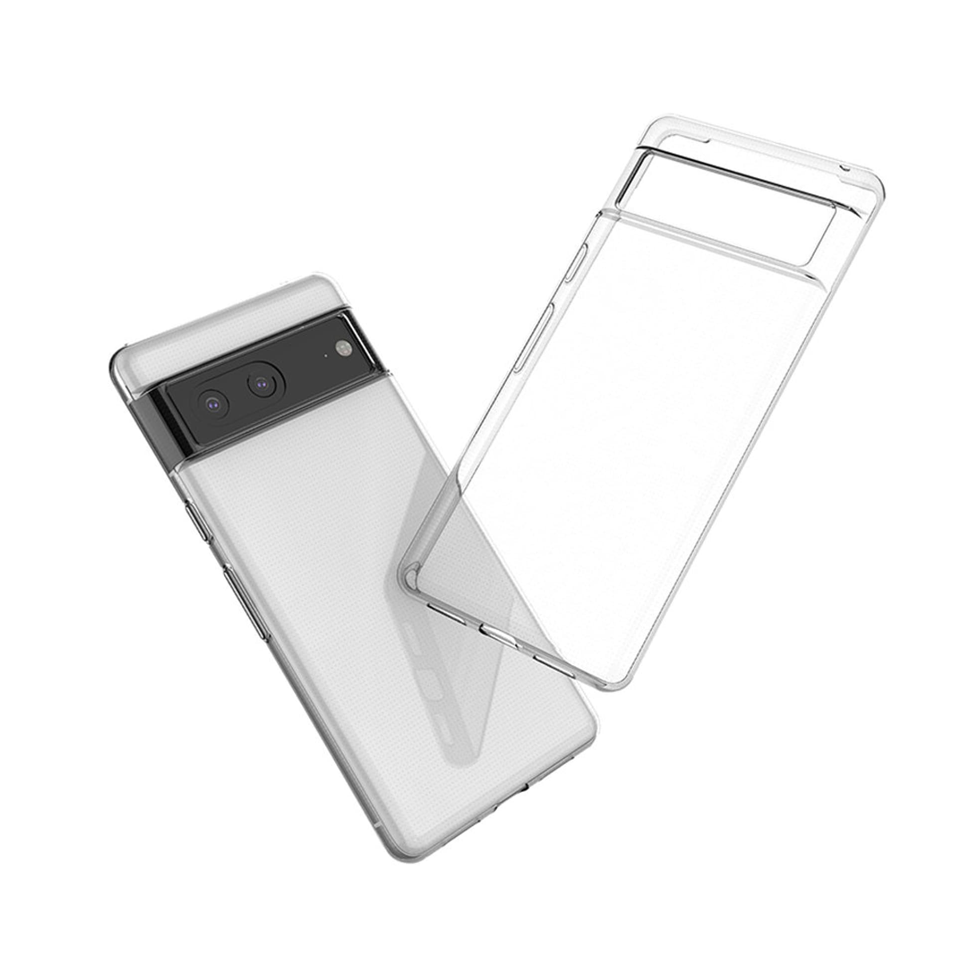 

Ultra Clear 0.5mm etui Google Pixel 7 żelowy pokrowiec na tył plecki przezroczysty