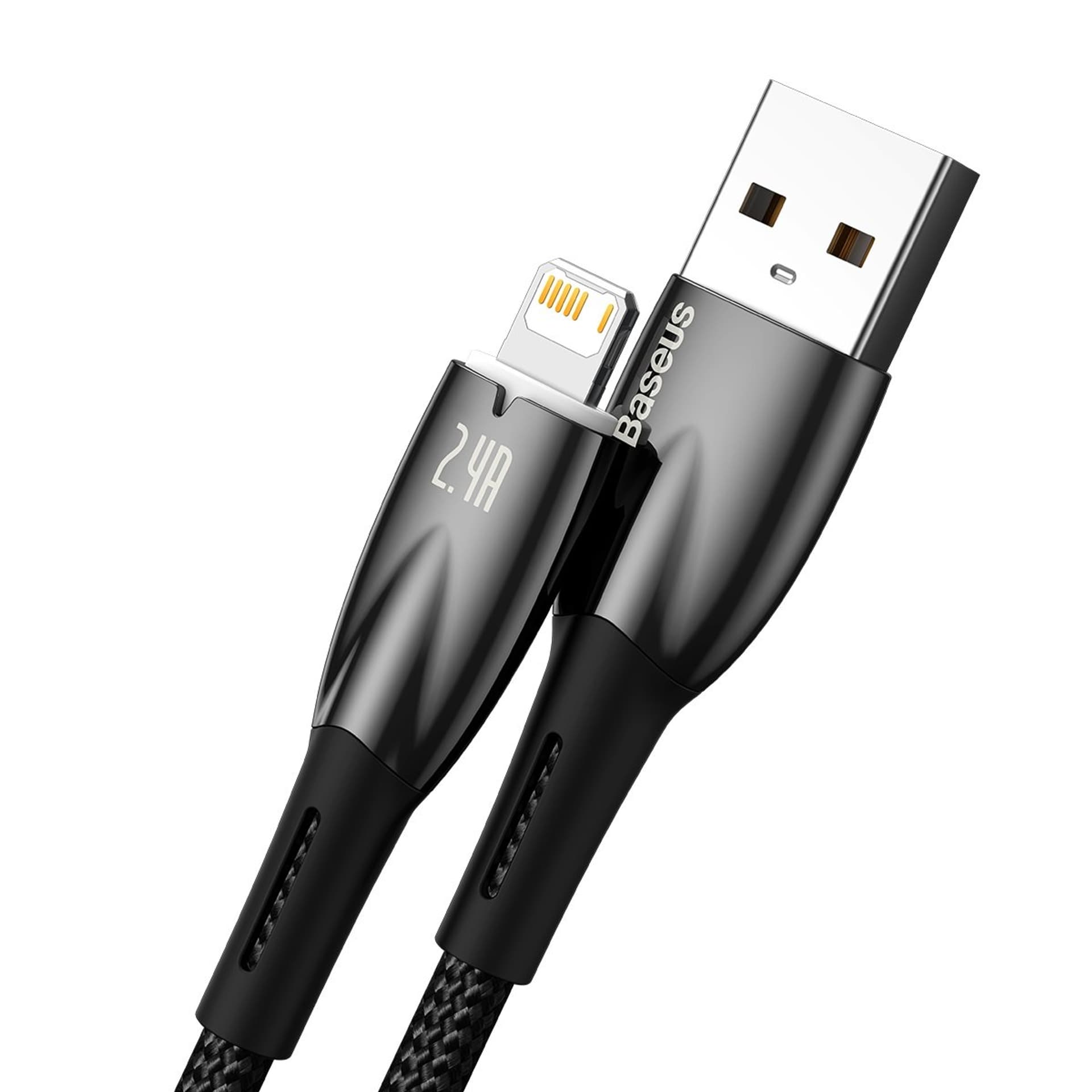 

Baseus Glimmer Series kabel USB-A - Lightning 480Mb/s 2.4A 2m czarny