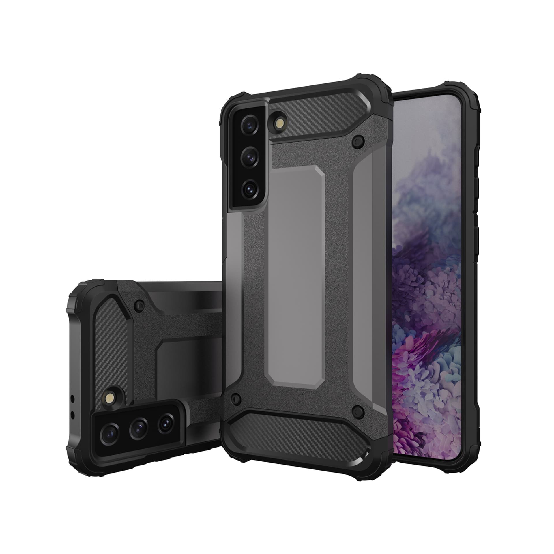 

Hybrid Armor etui do Samsung Galaxy S23 Ultra pancerny hybrydowy pokrowiec niebieskie