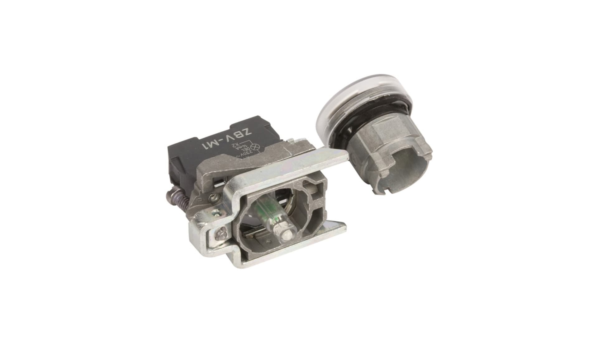 

Lampka sygnalizacyjna 22mm biała 230-240V AC LED XB4BVM1