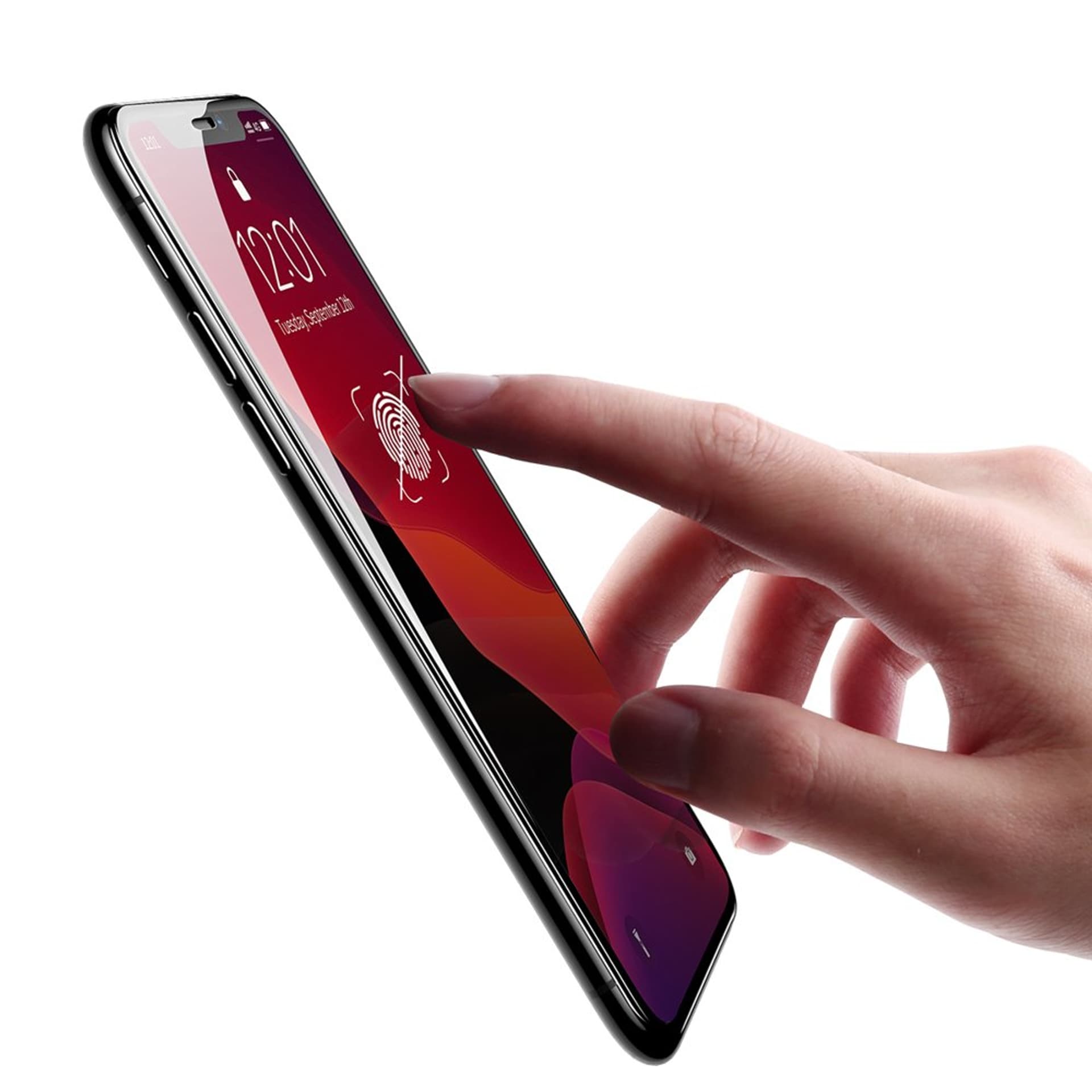 

Baseus szkło hartowane na cały ekran Full Screen z ramką 0.23mm 9H iPhone 11 / iPhone XR 2 szt. + pozycjoner czarny (SGAPIPH61-APE01)
