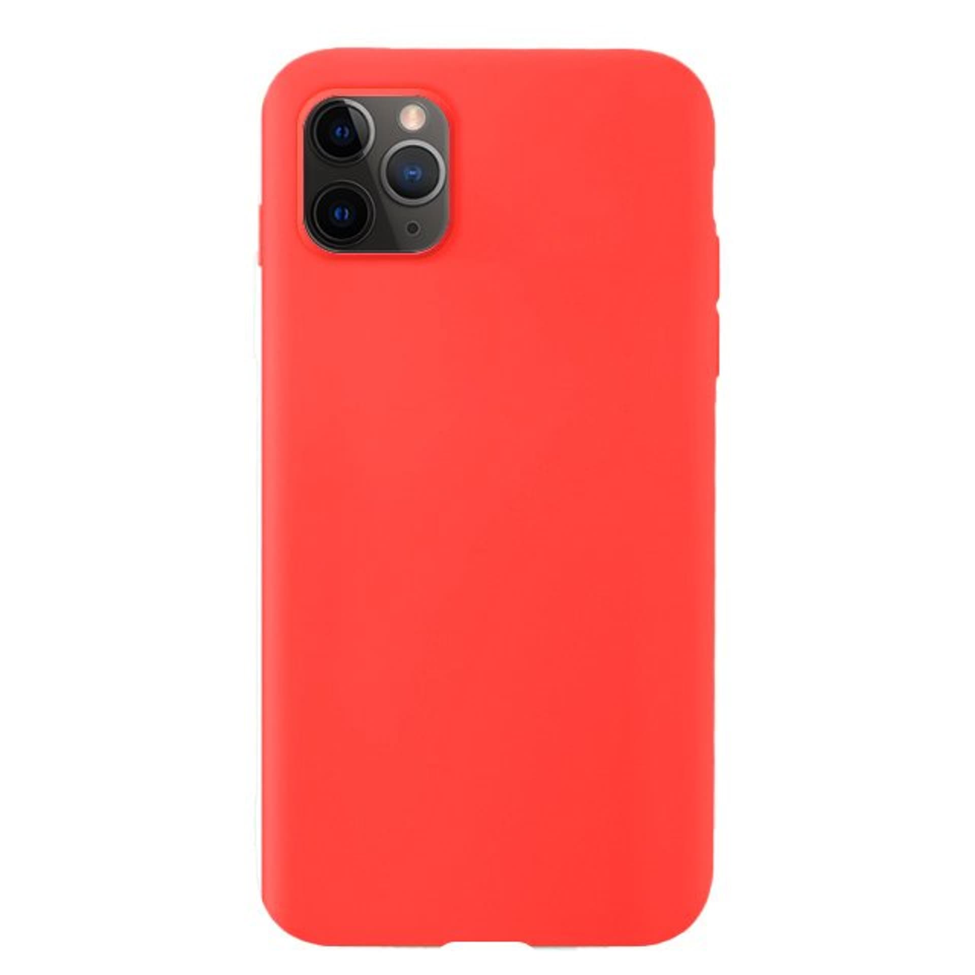 

Silicone Case elastyczne silikonowe etui pokrowiec iPhone 11 Pro Max czerwony