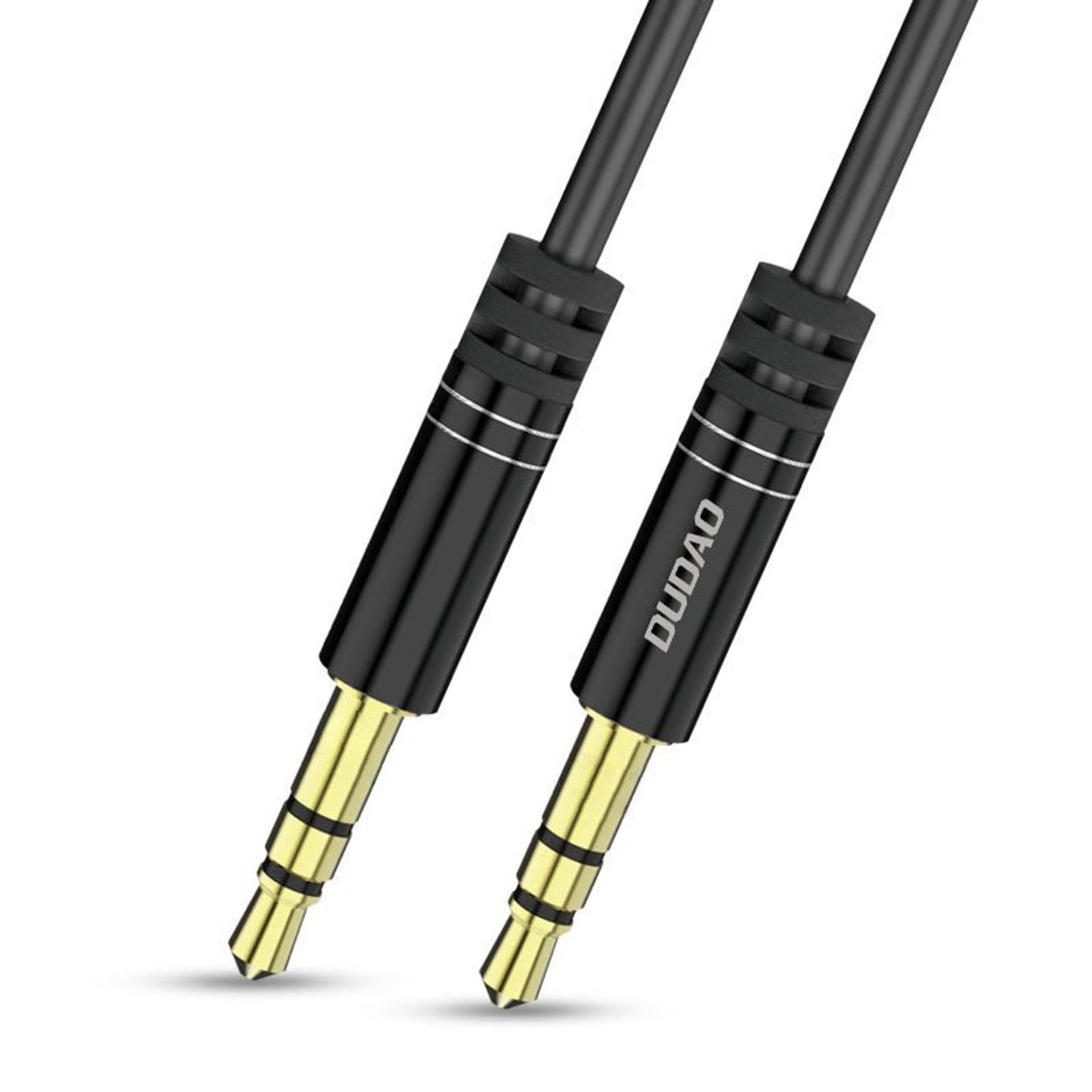 

Dudao długi rozciągliwy kabel AUX mini jack 3.5mm sprężyna 150cm biały (L12 white)