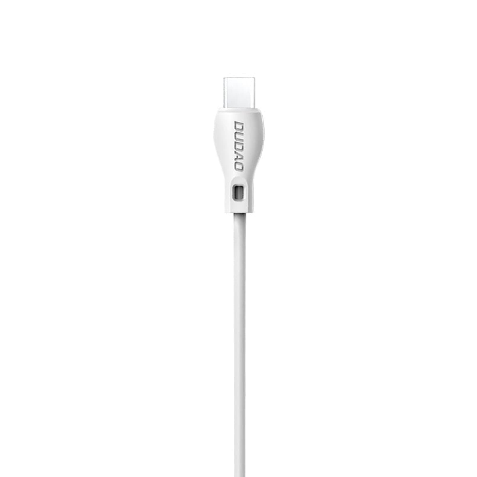 

Dudao przewód kabel USB Typ C 2.1A 1m biały (L4T 1m white)