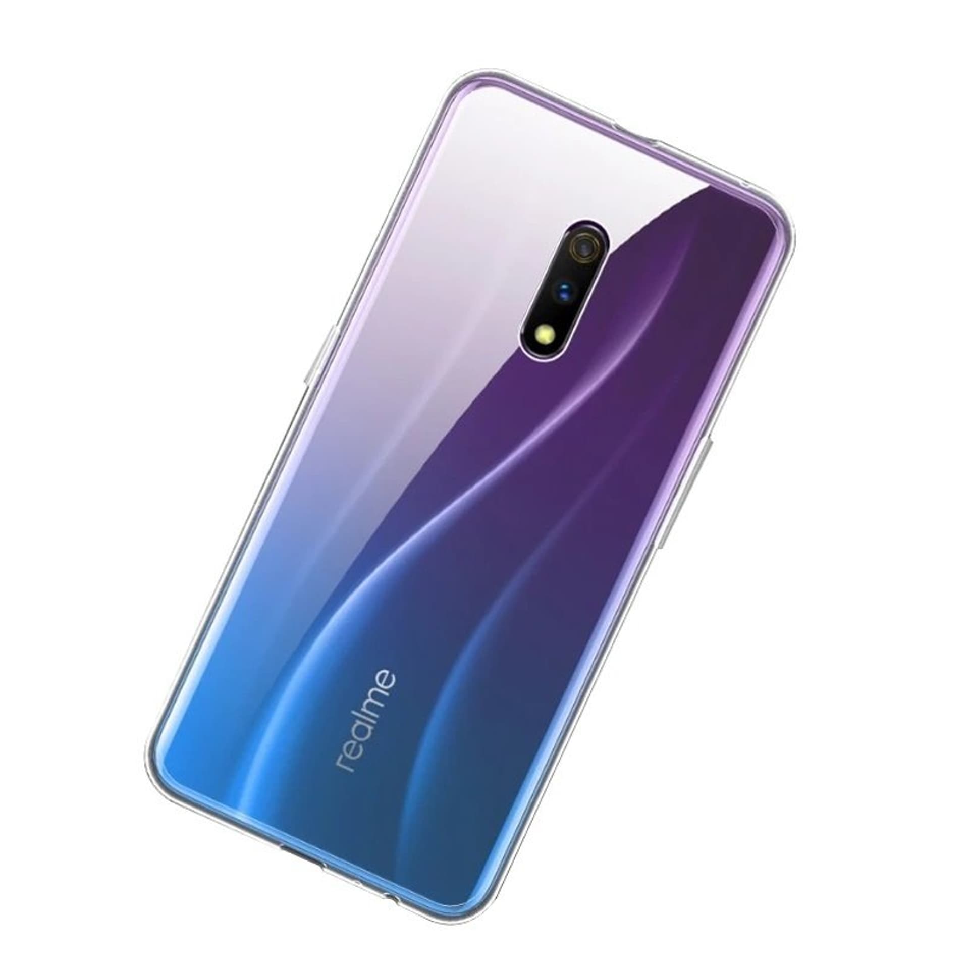 

Żelowy pokrowiec etui Ultra Clear 0.5mm Realme 3 Pro przezroczysty