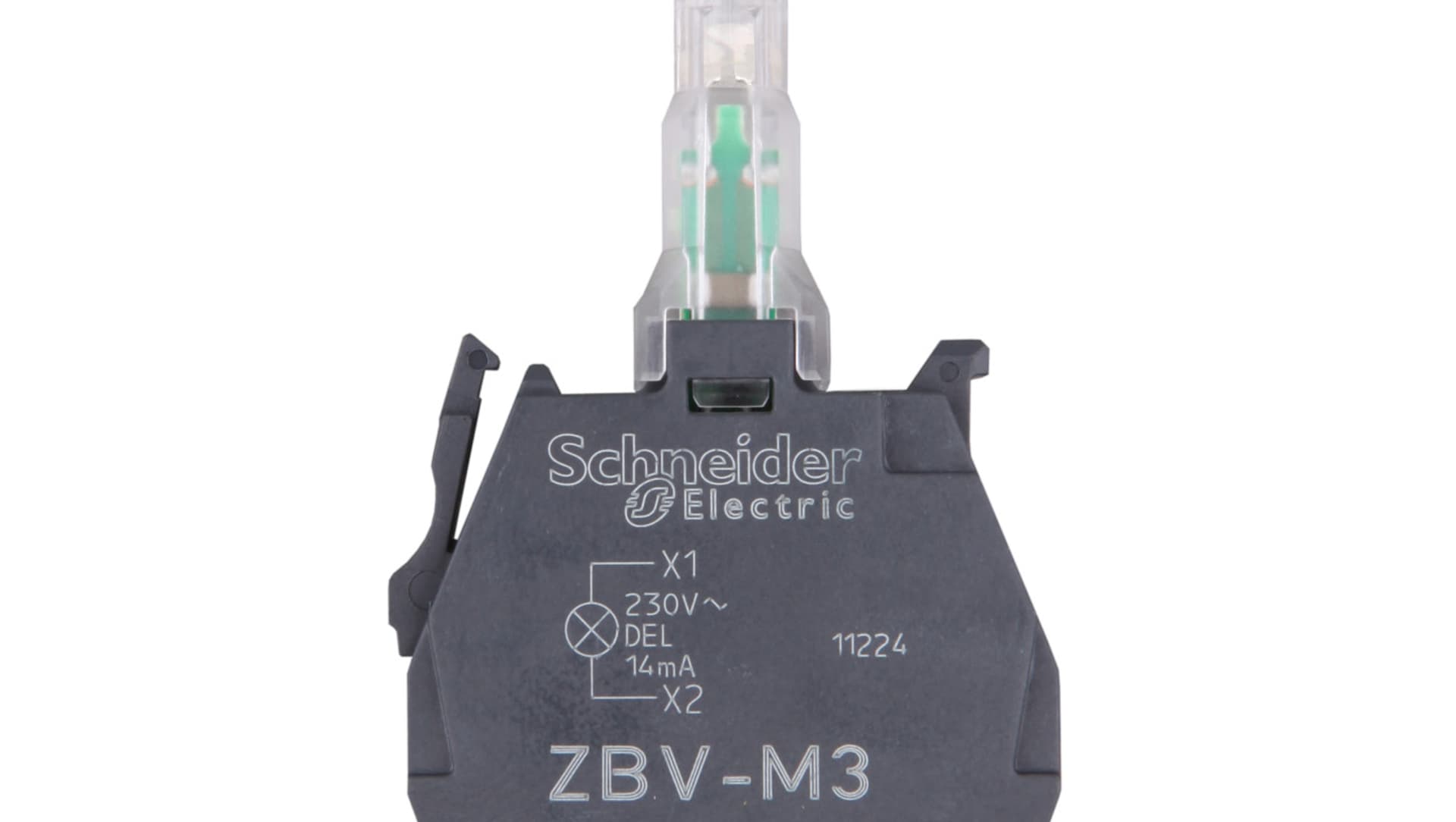 

Zestaw świetlny z diodą LED zielony 230-240V AC ZBVM3
