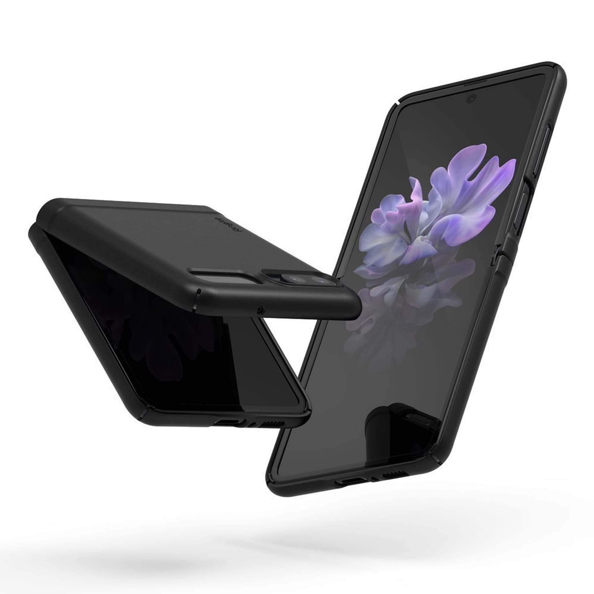 

Ringke Slim ultracienkie etui pokrowiec Samsung Galaxy Z Flip czarny (SLSG0044)