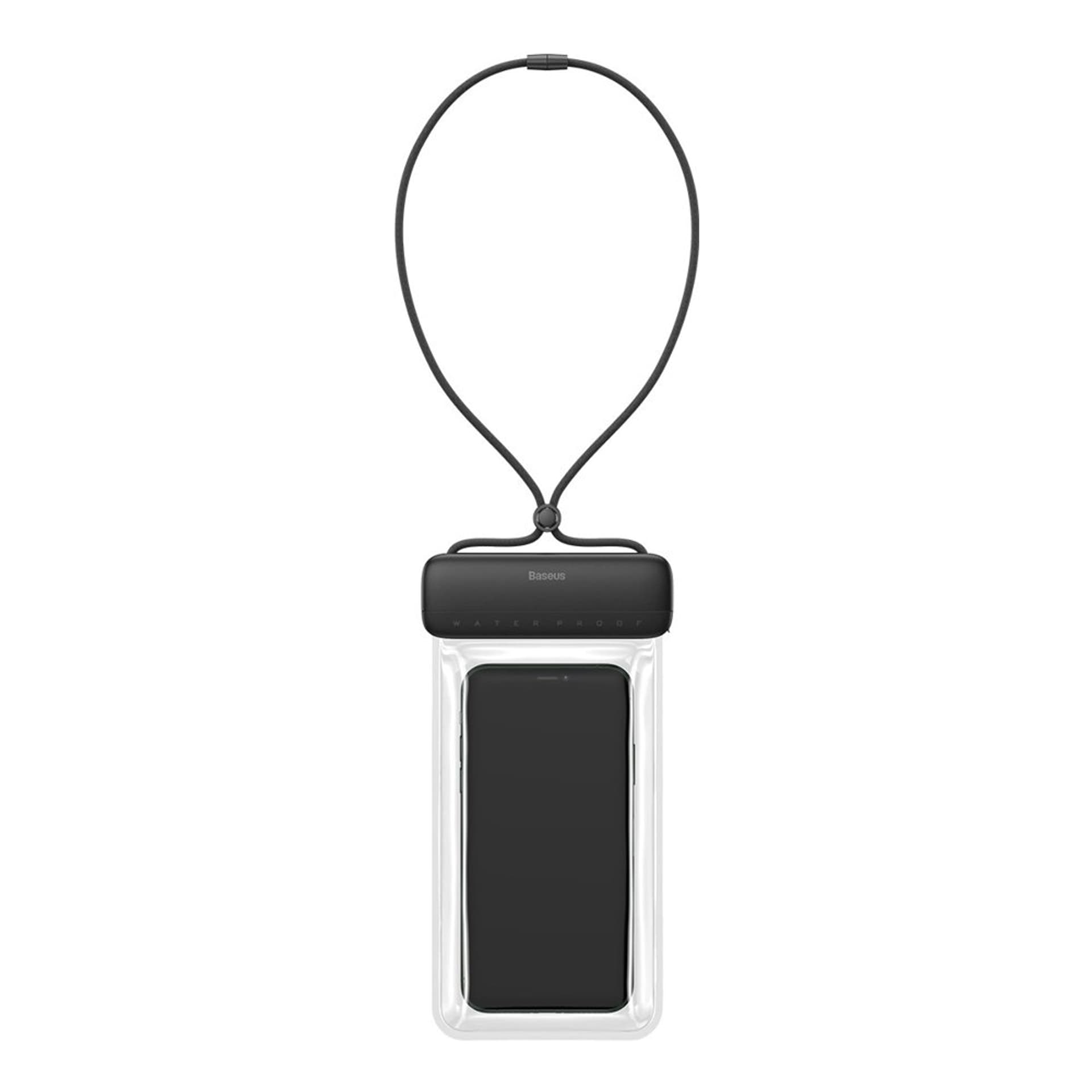 

Baseus uniwersalny wodoodporny pokrowiec etui na telefon (max 7,2'') na basen nad wodę IPX8 czarny (ACFSD-DG1)