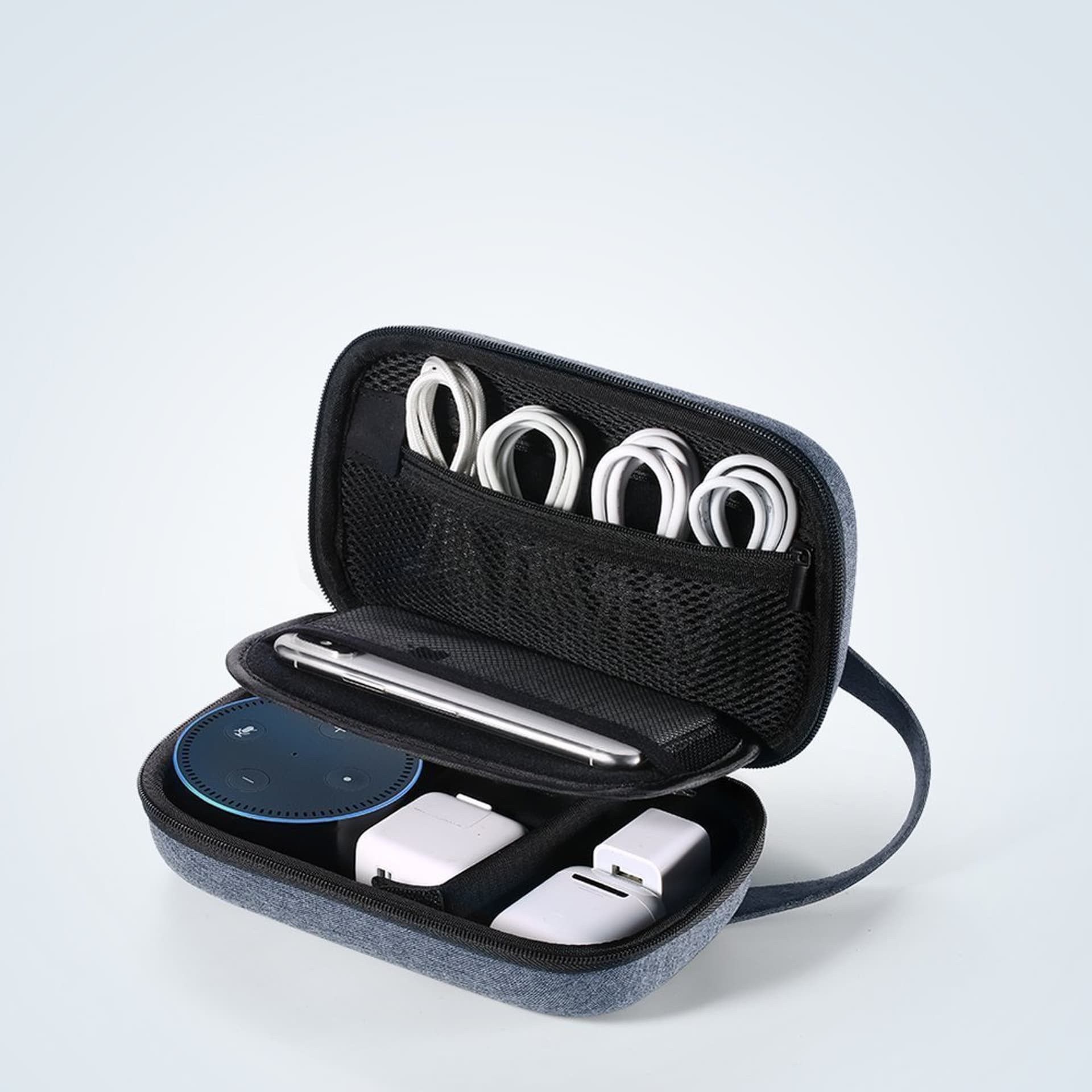 

Ugreen etui pudełko na dysk twardy HDD SSD akcesoria 20,3 x 12,9 x 7,2 cm szary (50903 LP152)