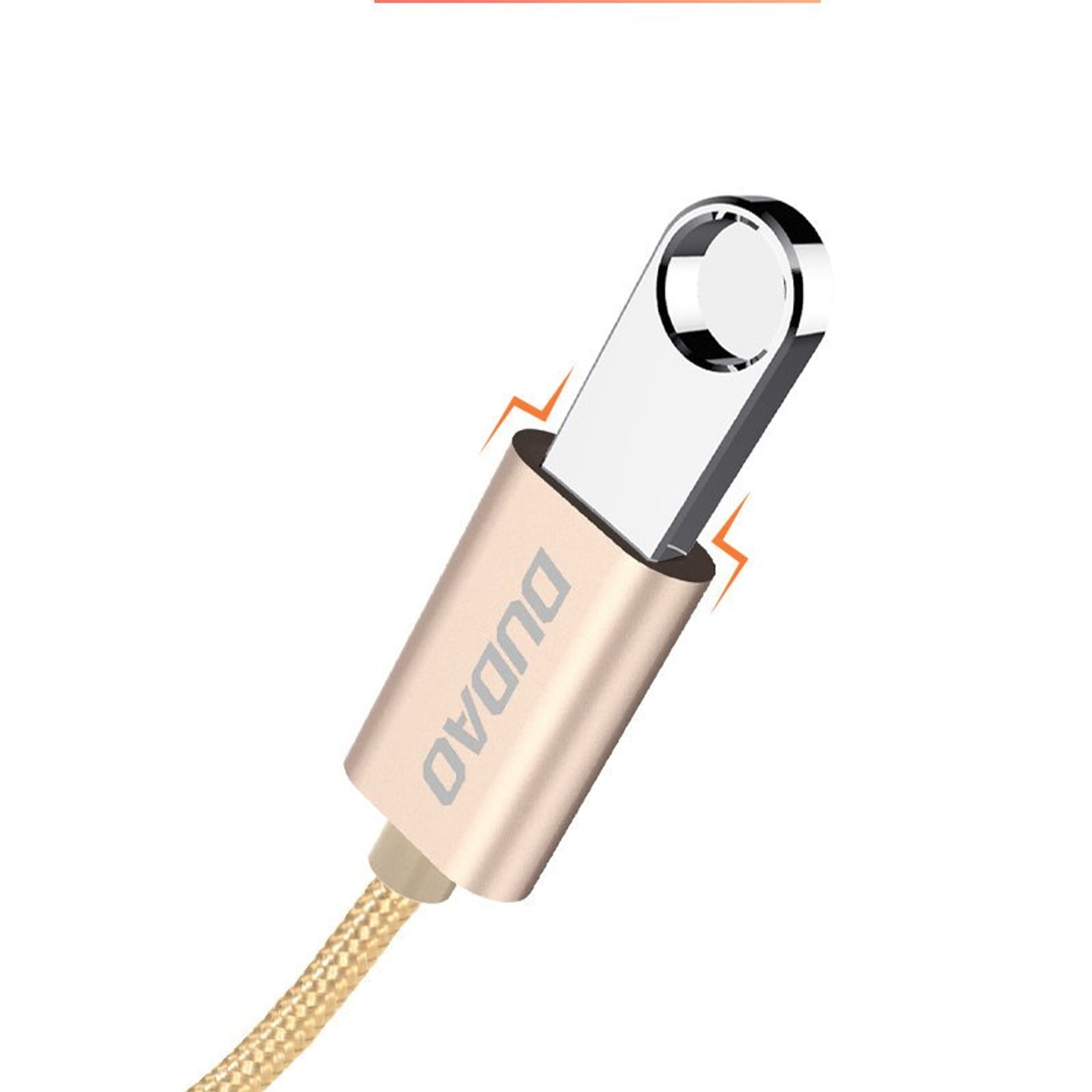 

Dudao adapter przejściówka kabel OTG z USB 2.0 na USB Typ C szary (L15T)