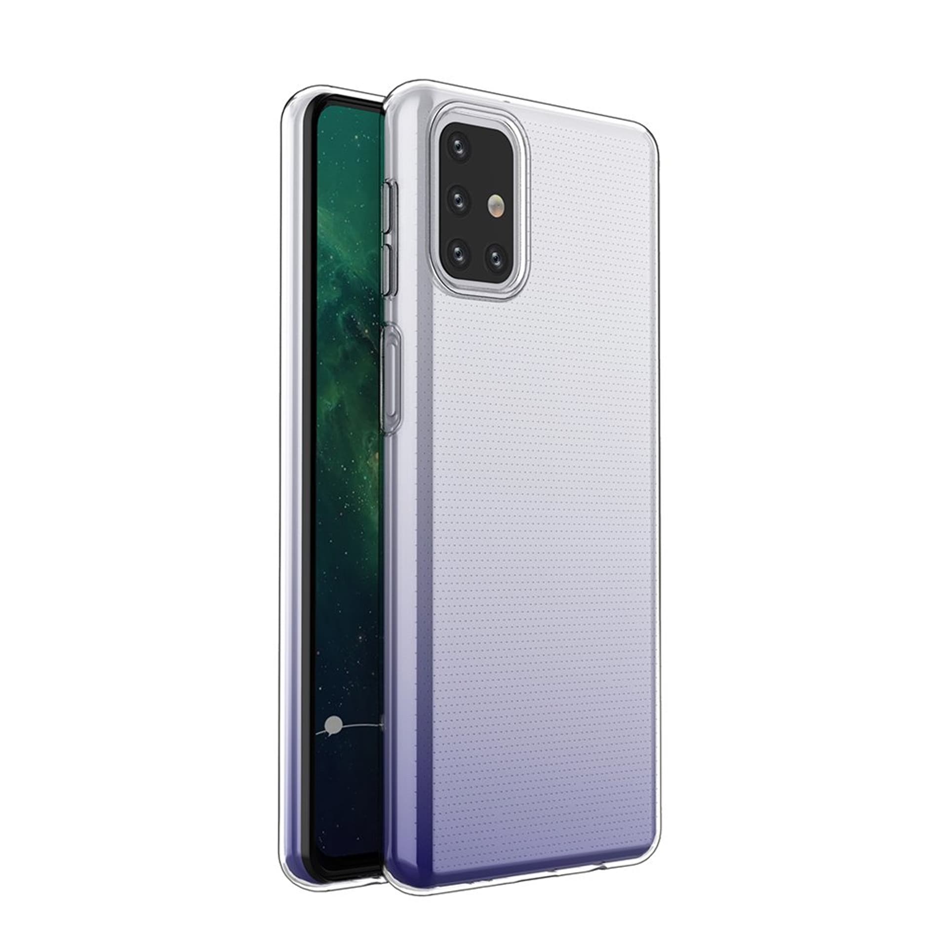 

Żelowy pokrowiec etui Ultra Clear 0.5mm Samsung Galaxy M31s przezroczysty