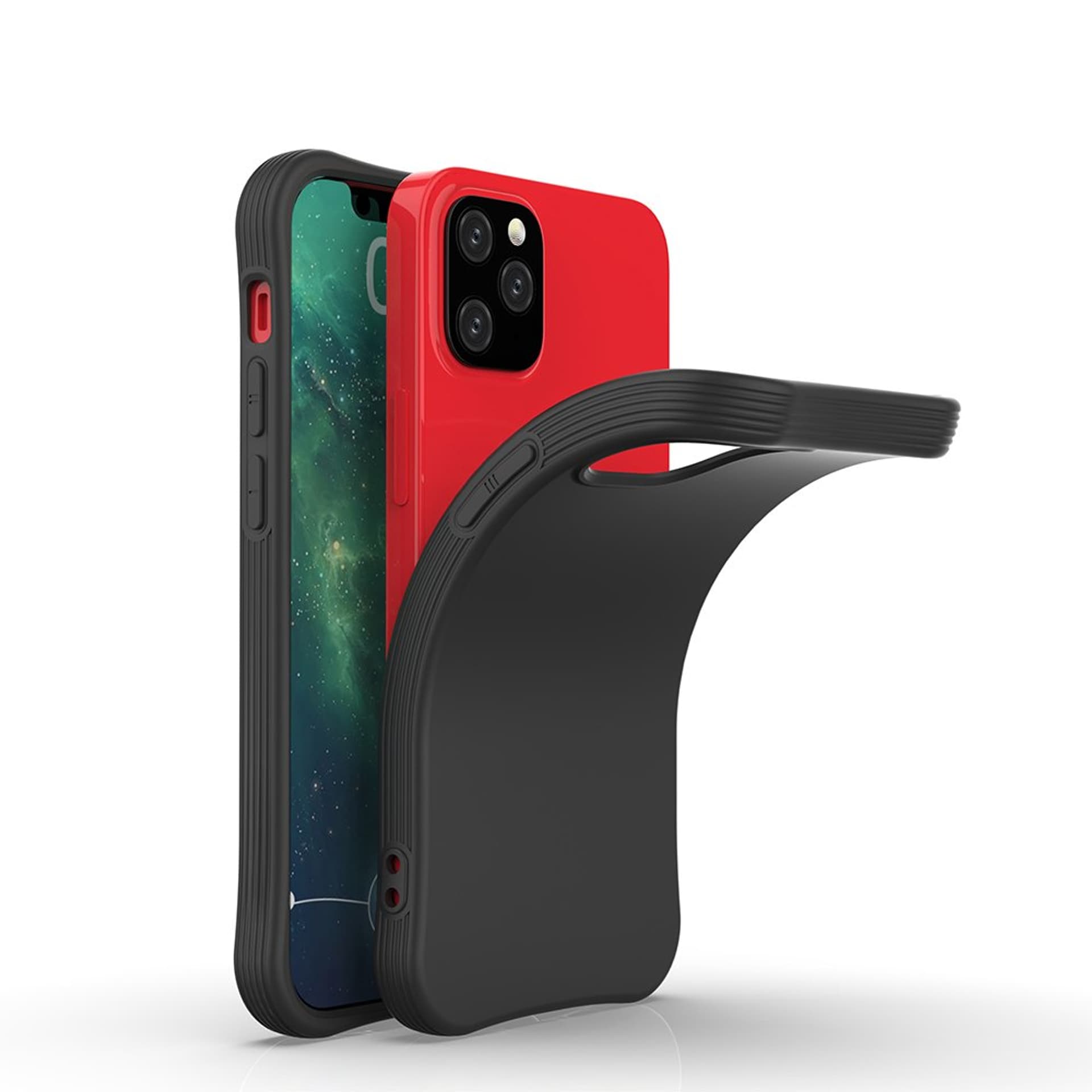 

Soft Color Case elastyczne żelowe etui do iPhone 12 mini różowy