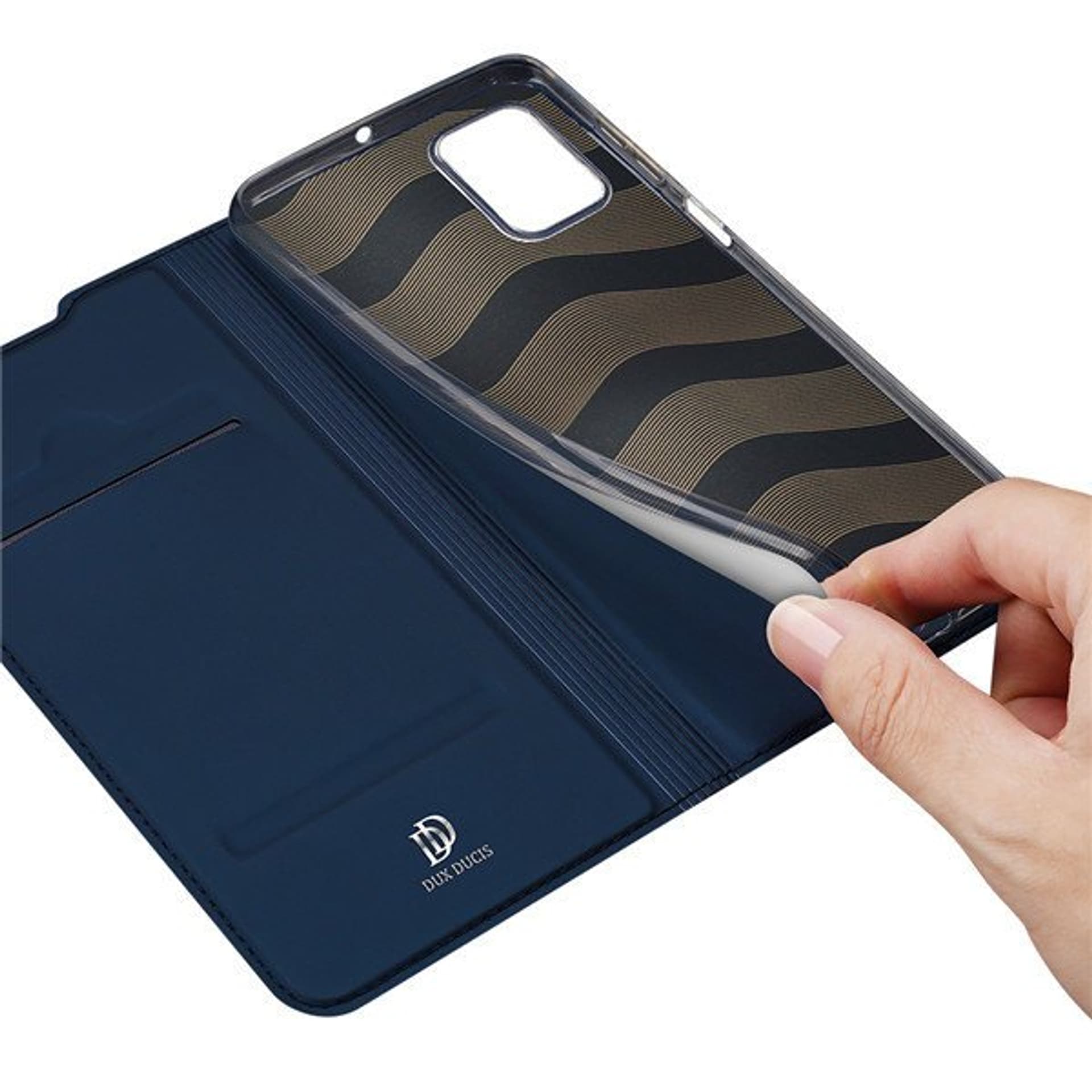 

DUX DUCIS Skin Pro kabura etui pokrowiec z klapką Samsung Galaxy M51 niebieski