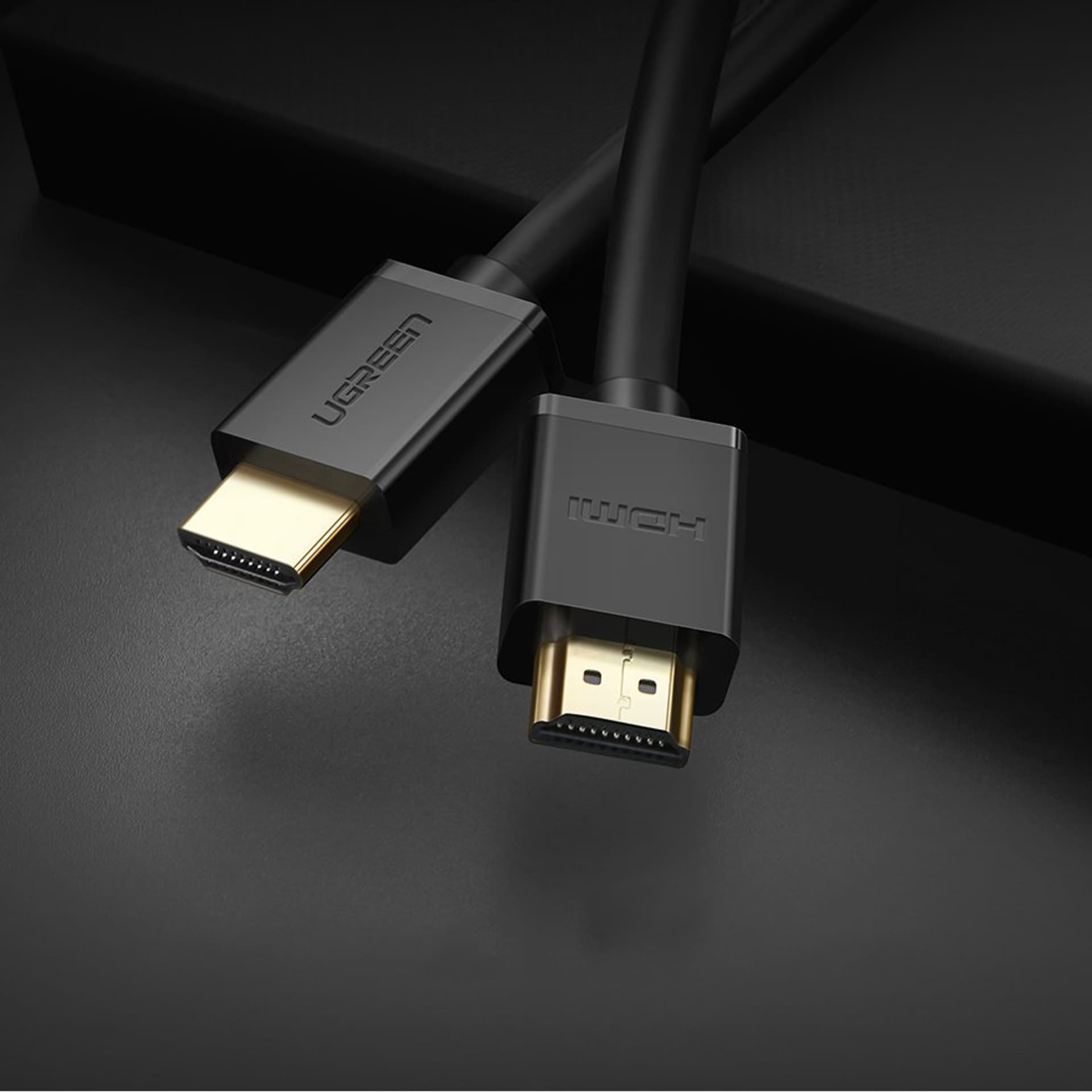 

Ugreen kabel przewód HDMI 4K 30 Hz 3D 18 10 m czarny (HD104 10110)