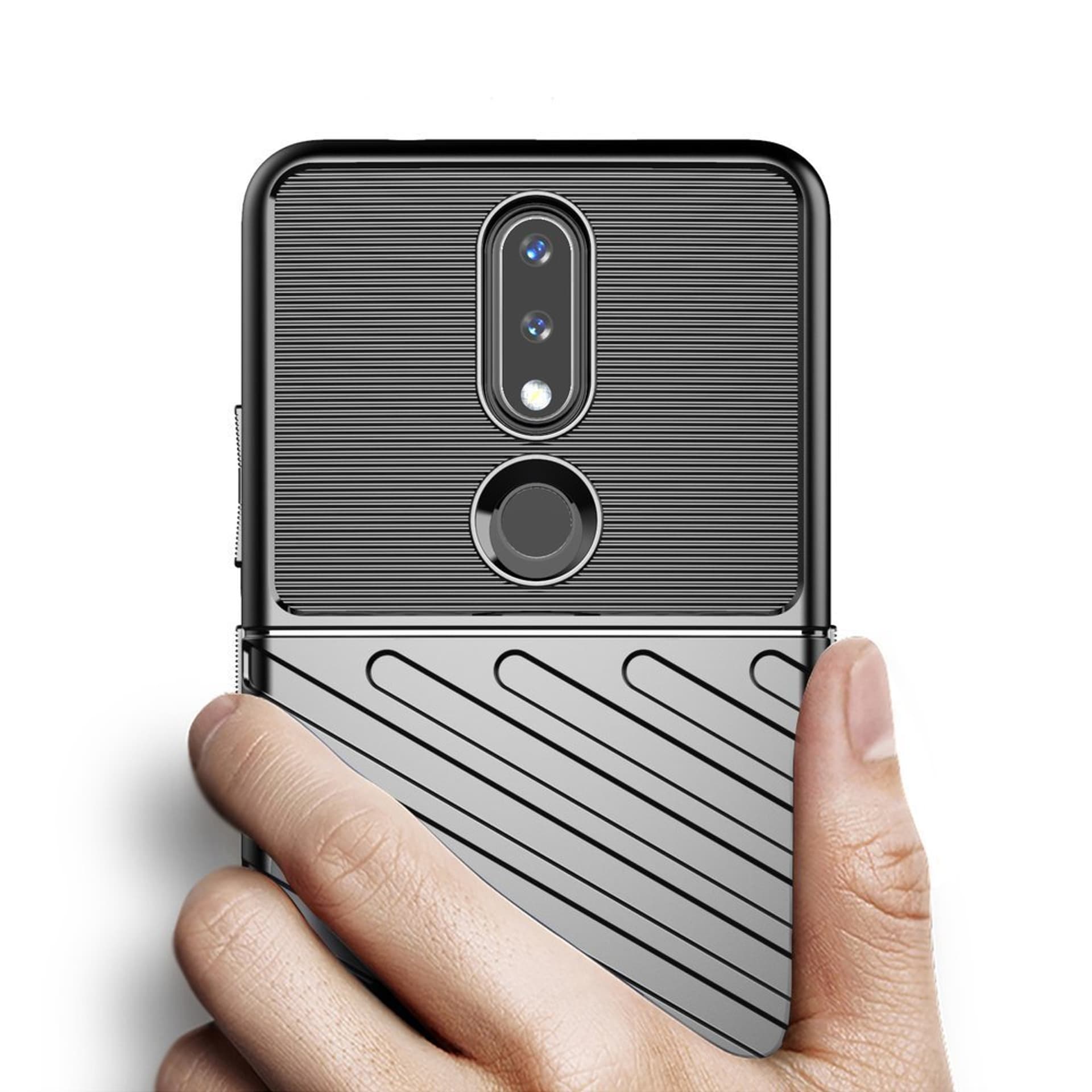 

Thunder Case elastyczne pancerne etui pokrowiec Nokia 2.4 czarny