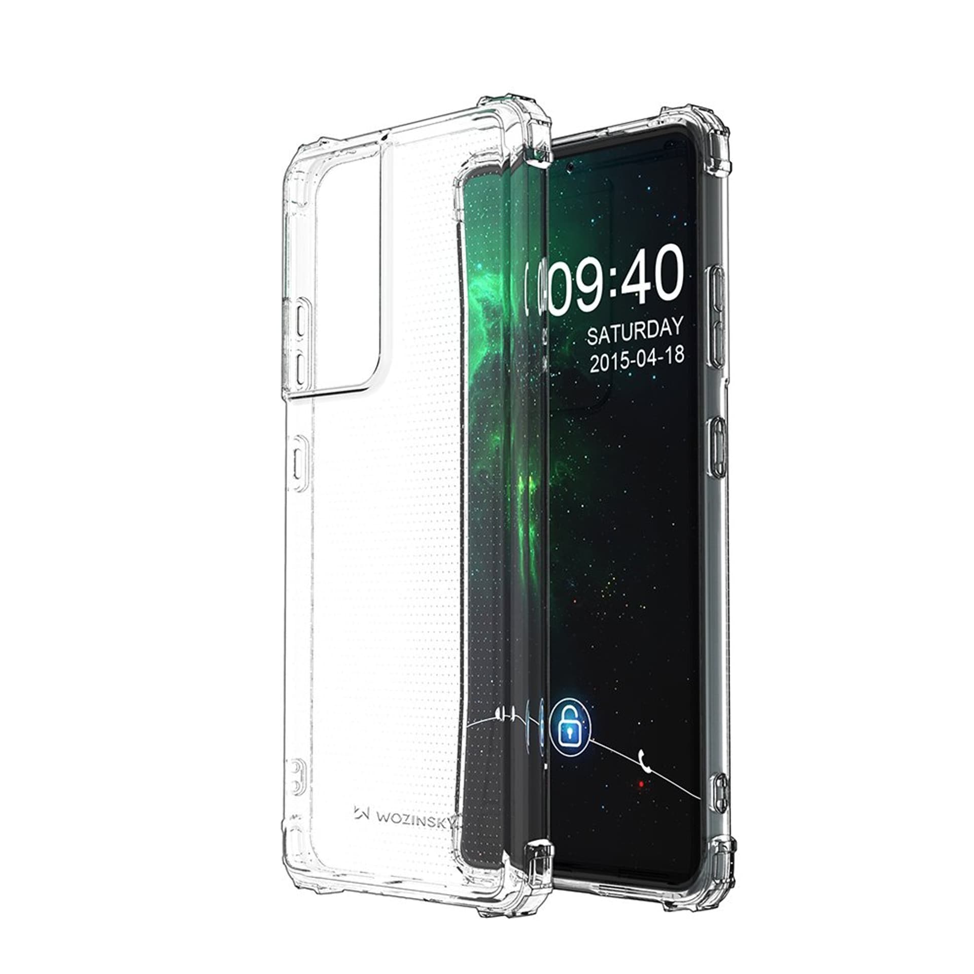 

Wozinsky Anti Shock pancerne etui do Samsung Galaxy S21 Ultra 5G przezroczysty