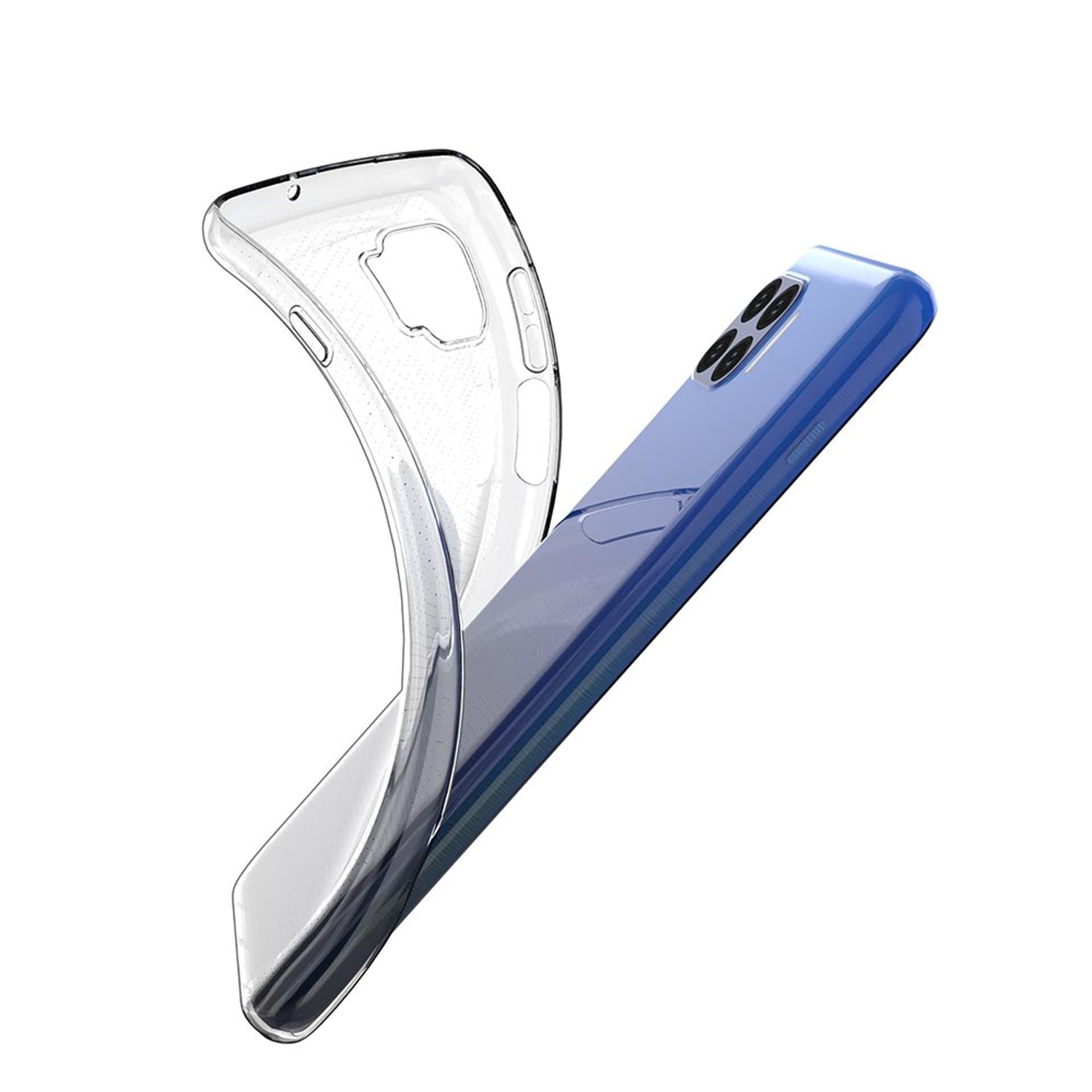 

Żelowy pokrowiec etui Ultra Clear 0.5mm Motorola Moto G 5G Plus przezroczysty