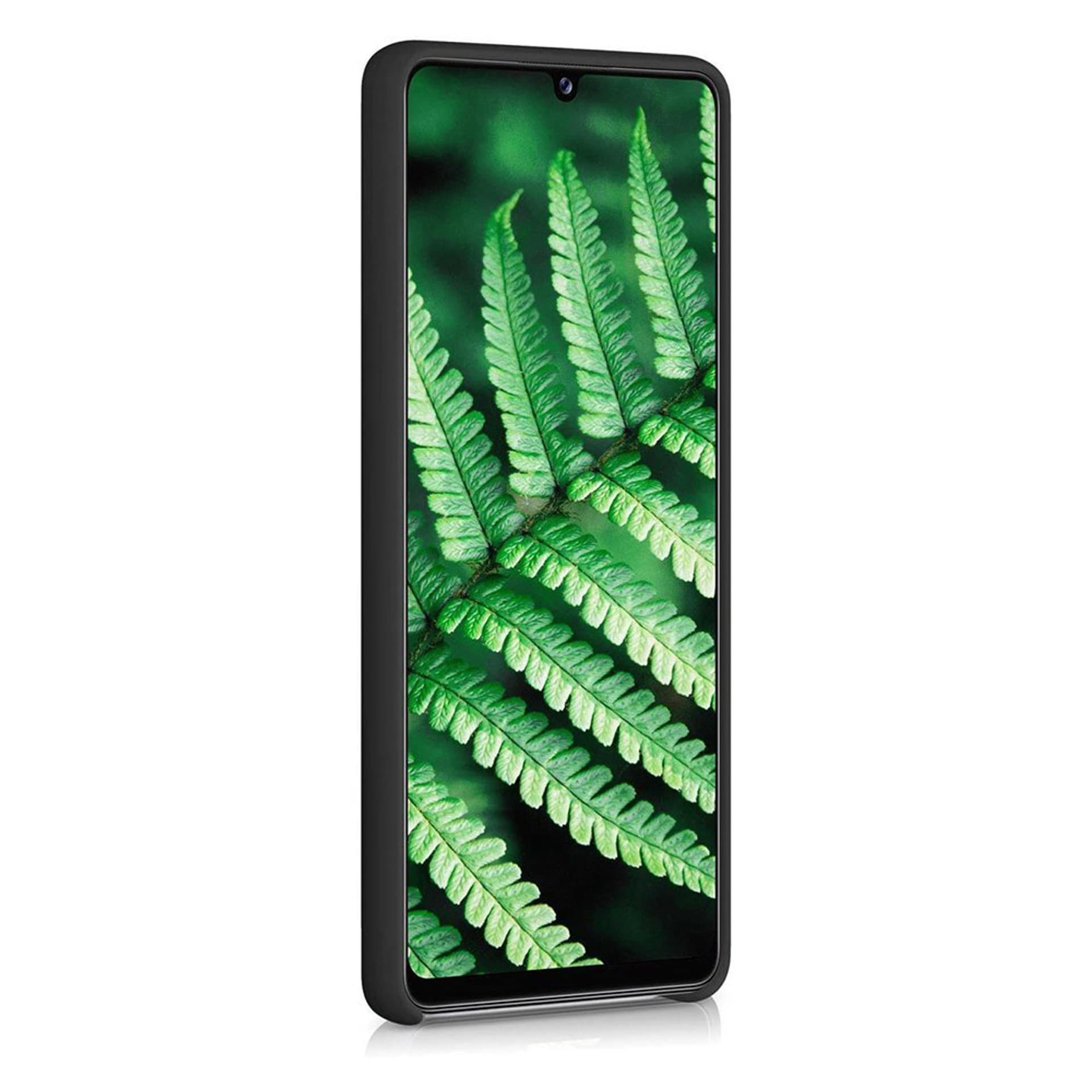 

Silicone Case elastyczne silikonowe etui pokrowiec Samsung Galaxy A42 5G czarny