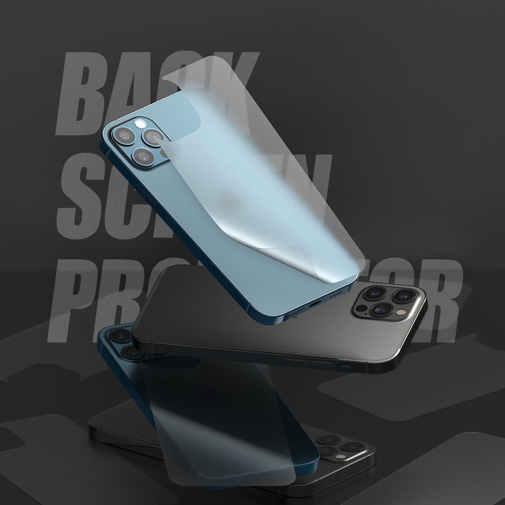 

Ringke ID Back Matte Film 2x matowa folia ochronna na tył iPhone 12 Pro Max (IDAP0006)