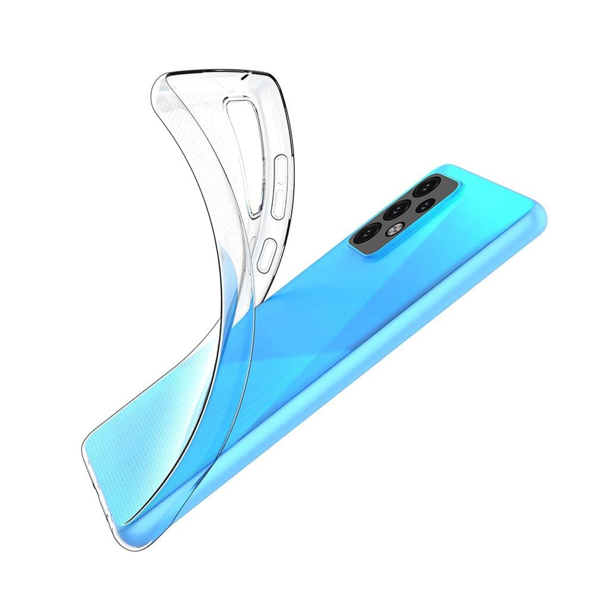 

Żelowy pokrowiec etui Ultra Clear 0.5mm Samsung Galaxy A22 5G przezroczysty