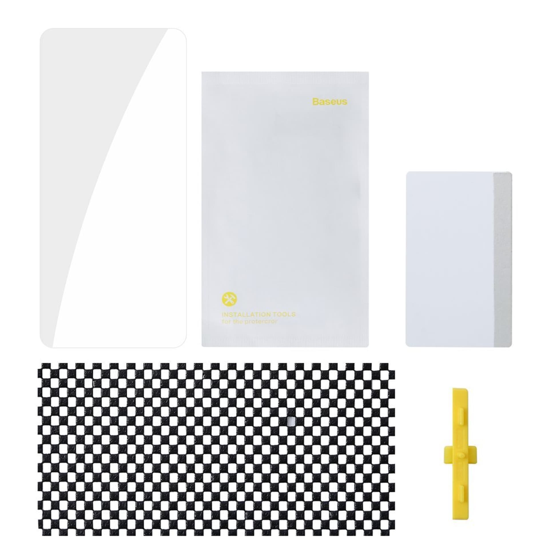 

Baseus 2x folia ochronna na cały ekran 0,15 mm do Xiaomi Redmi K40 / K40 Pro / Poco F3 Transparent (SGMIK40-02)