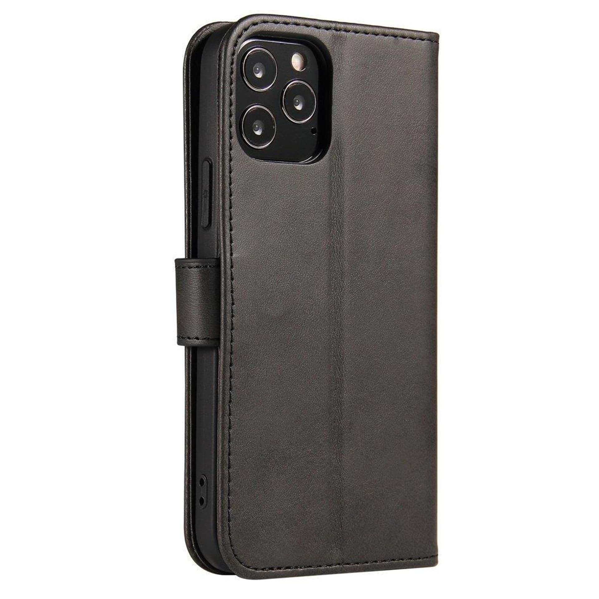 

Magnet Case elegancki futerał etui pokrowiec z klapką i funkcją podstawki Xiaomi Redmi Note 10 / Redmi Note 10S czarny