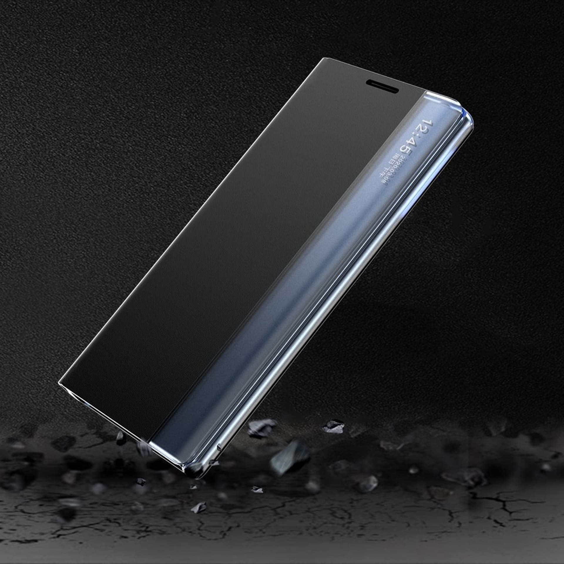 

Sleep Case pokrowiec etui z klapką typu Smart Cover Samsung Galaxy A32 5G / A13 5G czarny