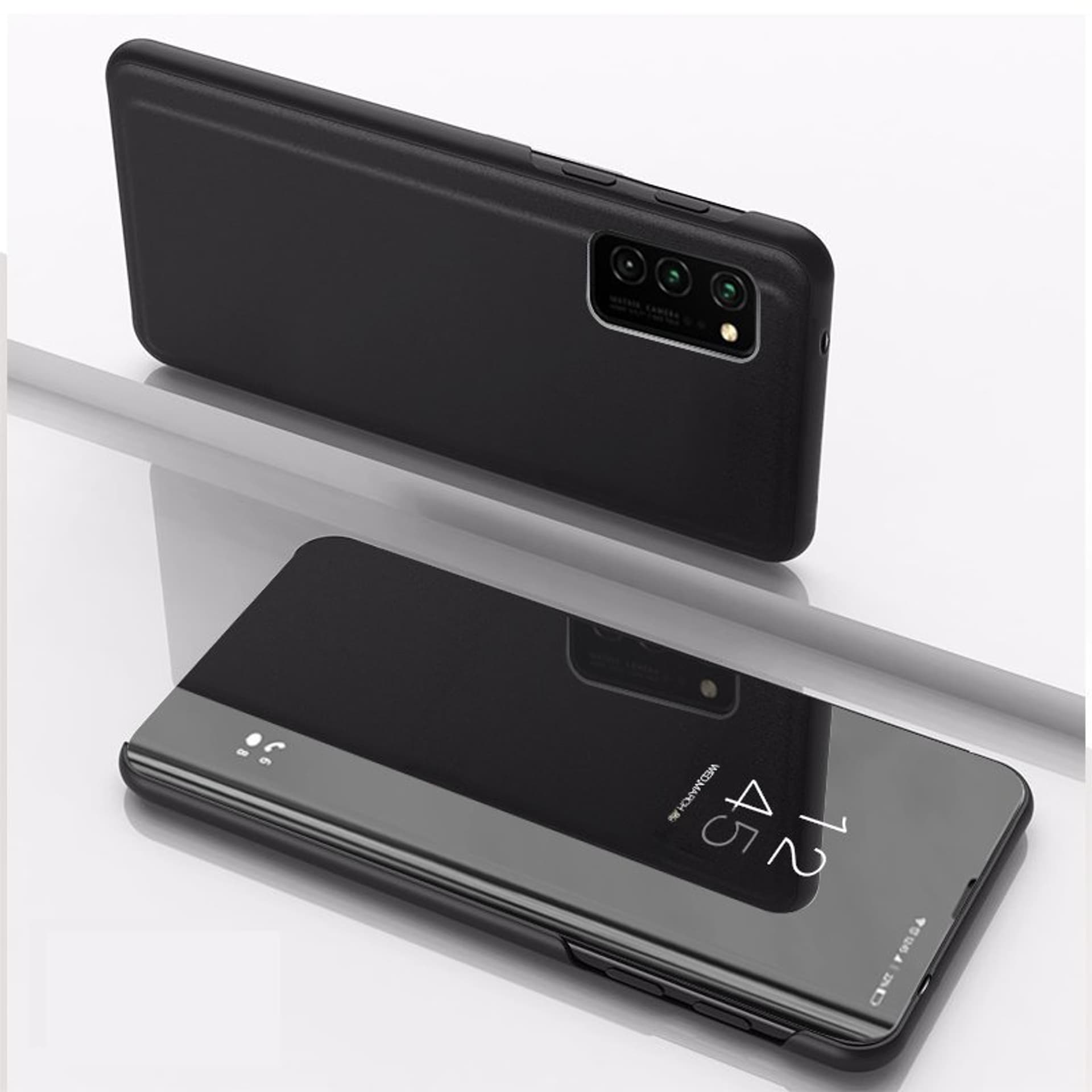 

Clear View Case futerał etui z klapką Samsung Galaxy A32 5G / A13 5G czarny