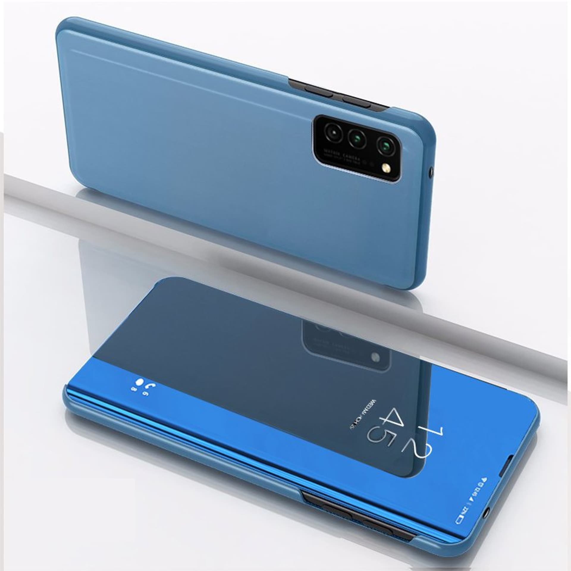 

Clear View Case futerał etui z klapką Samsung Galaxy A32 5G / A13 5G niebieski