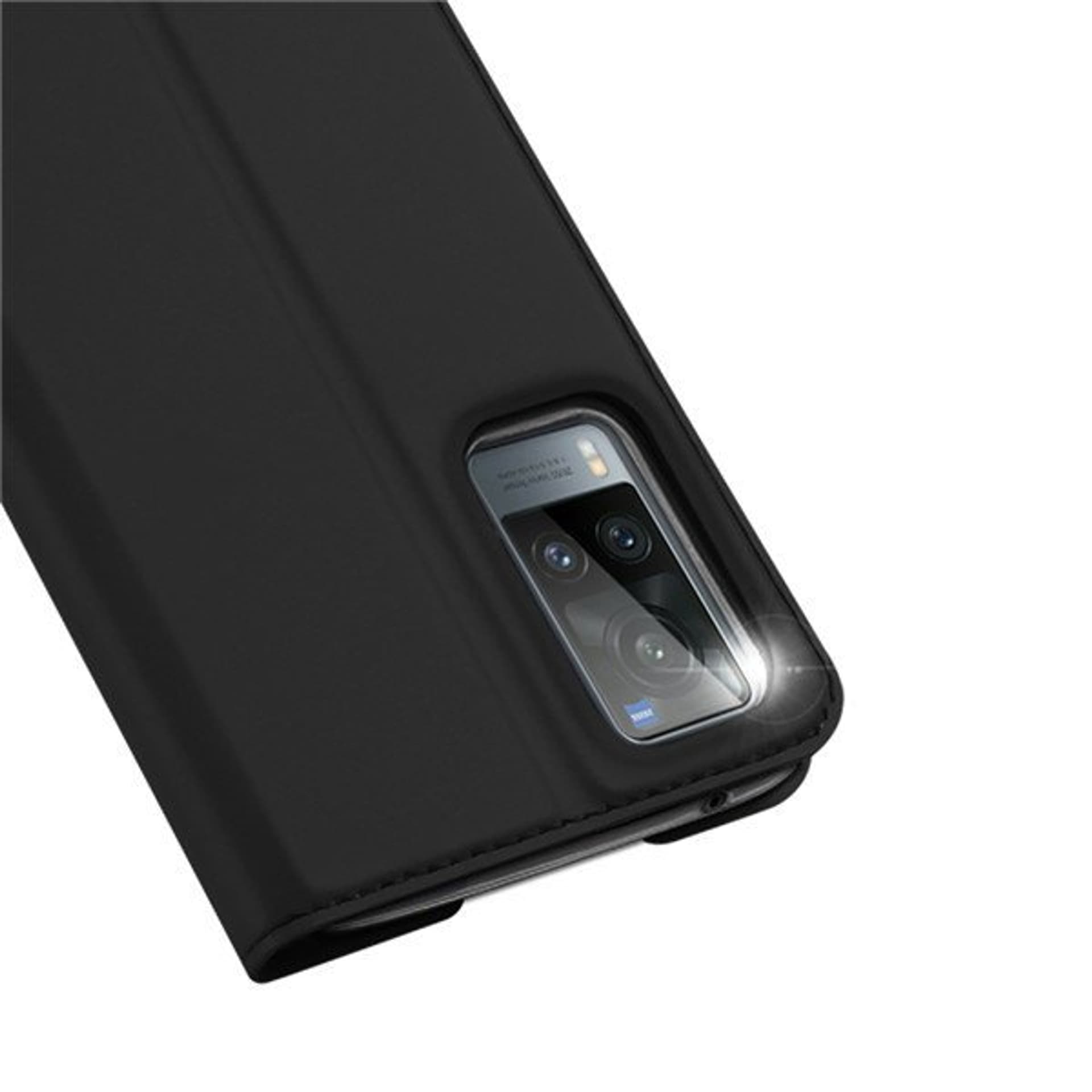 

Dux Ducis Skin Pro kabura etui pokrowiec z klapką Vivo X60 czarny