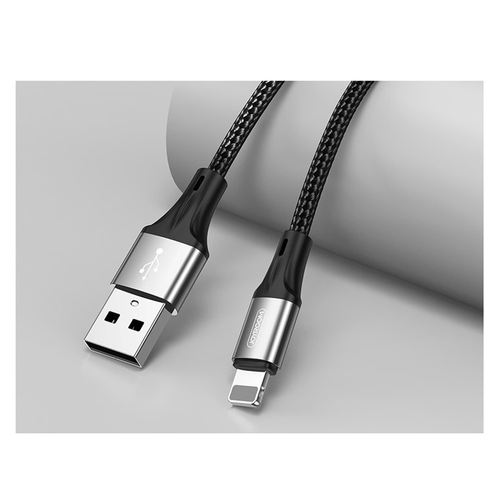 

Joyroom kabel USB - Lightning 3 A 0,2 m czarny (S-0230N1)