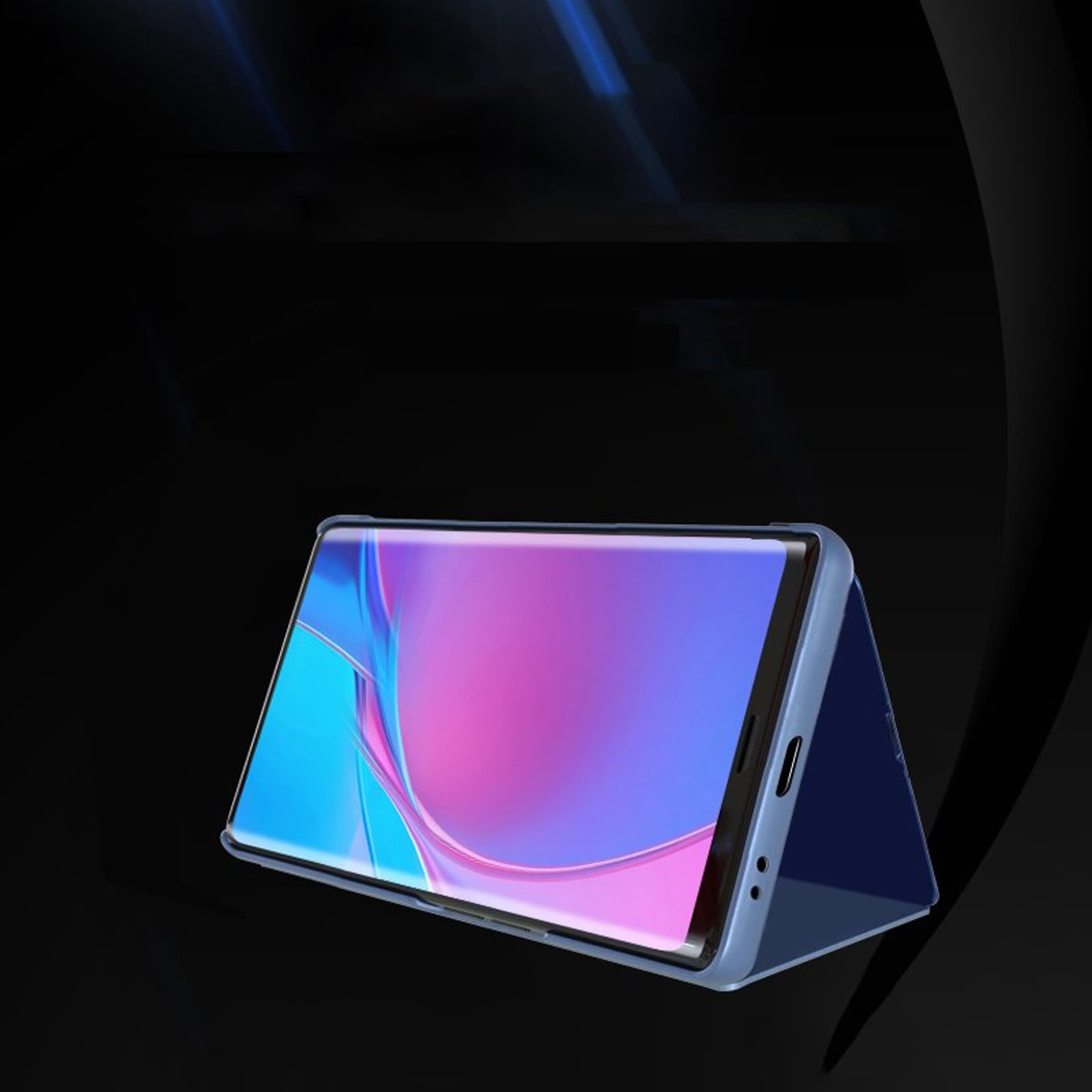 

Clear View Case futerał etui z klapką Realme 8 Pro / Realme 8 czarny