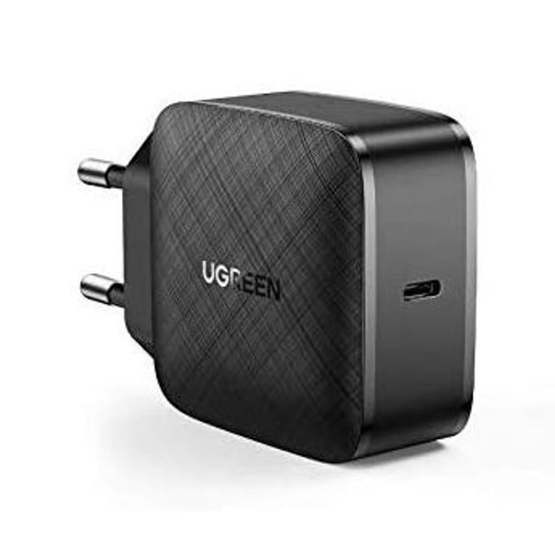 

Ugreen szybka ładowarka sieciowa GaN 65W USB Typ C Quick Charge 3.0 Power Delivery (azotek galu) czarny (CD217 70817)