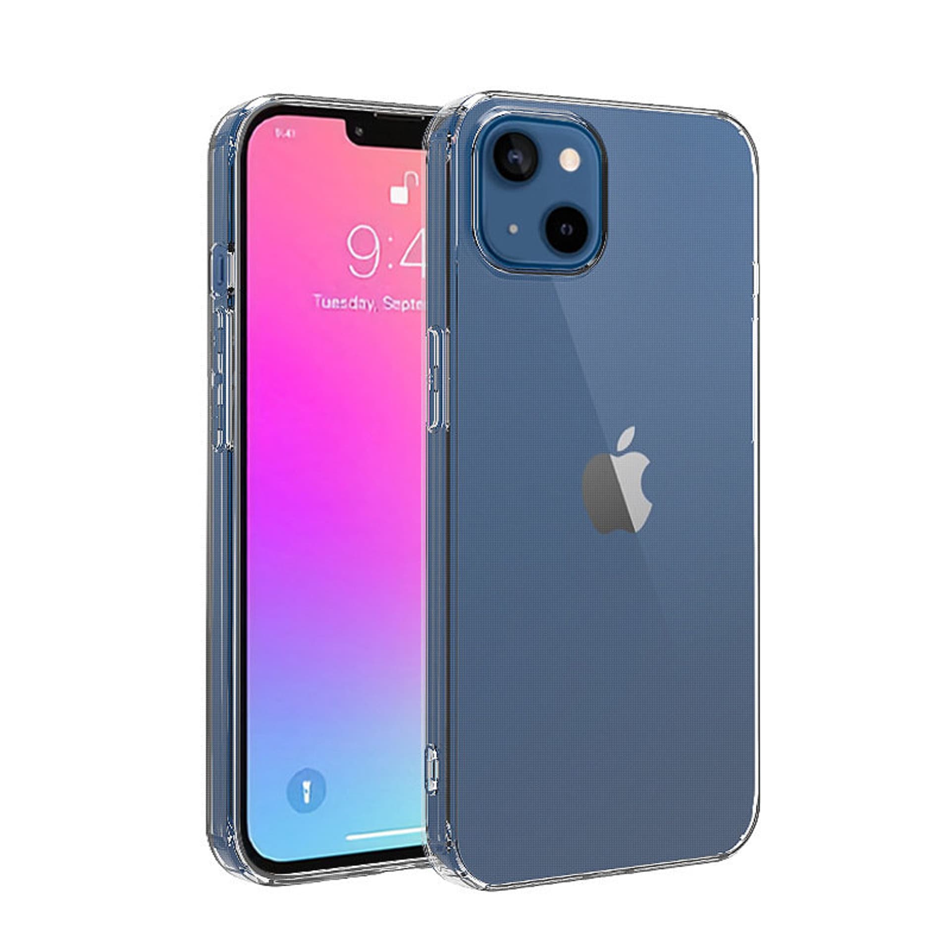 

Żelowy pokrowiec etui Ultra Clear 0.5mm iPhone 13 Pro przezroczysty