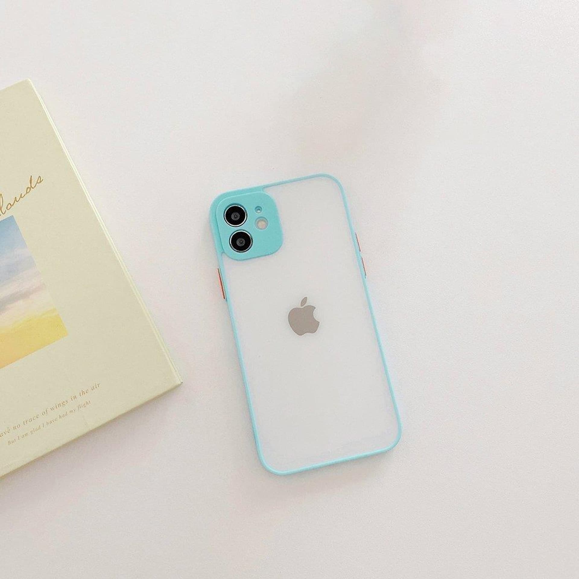 

Milky Case silikonowe elastyczne półprzezroczyste etui do Xiaomi Redmi Note 10 5G / Poco M3 Pro niebieski