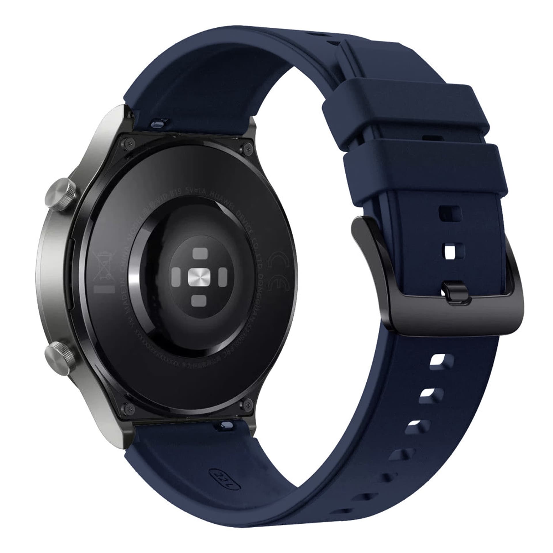 

Silikonowy pasek do smartwatcha Huawei Watch GT / GT2 / GT2 Pro niebieski