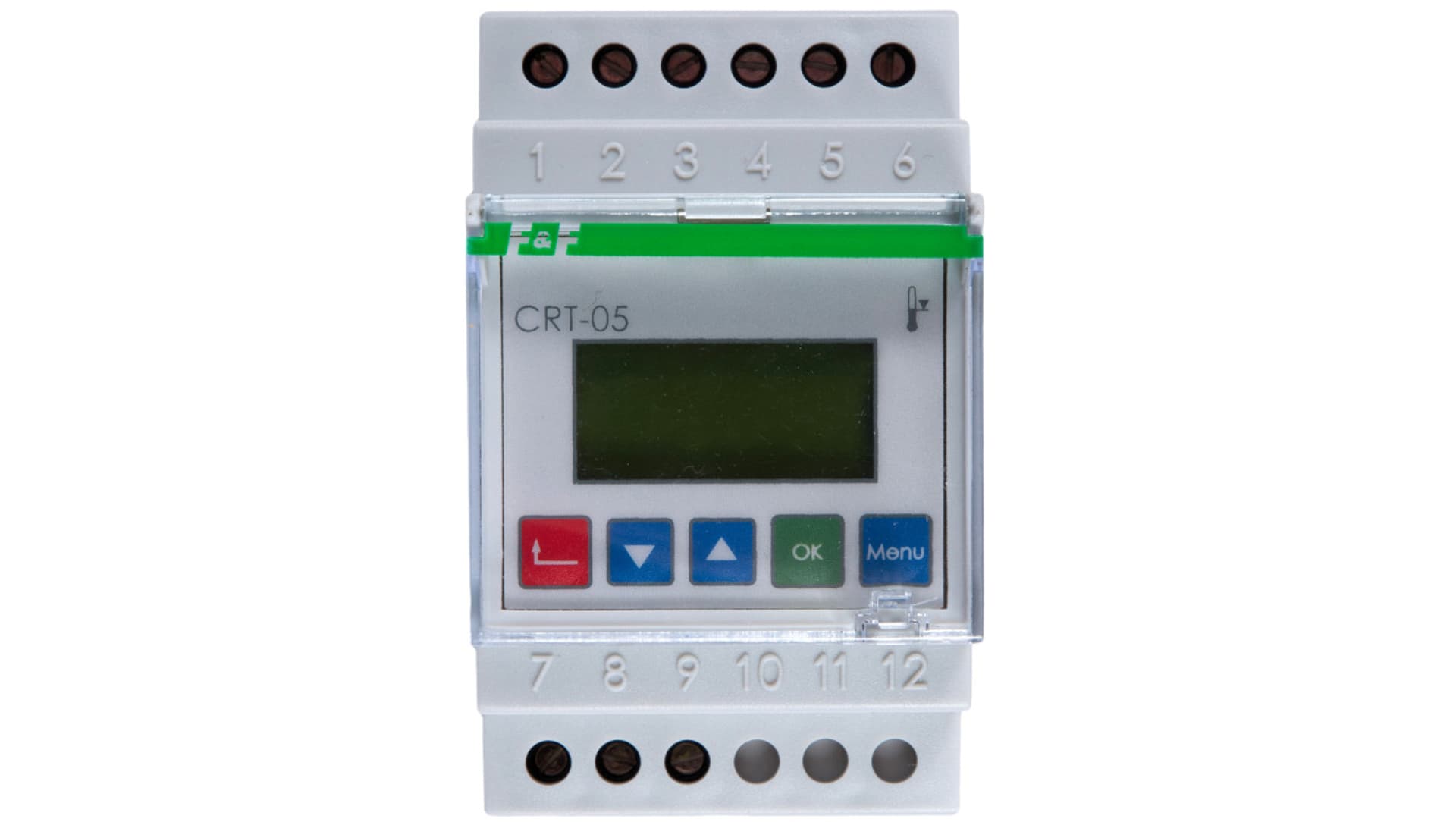 

Regulator temperatury 2-funkcyjny -100-400 st.C 16A 1P cyfrowy CRT-05