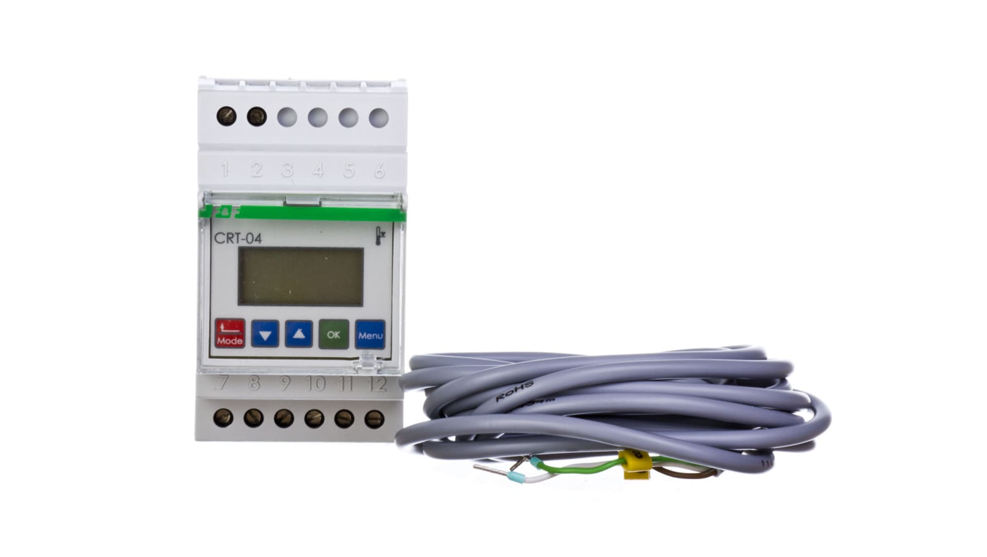 

Regulator temperatury z zegarem sterujacym 0-60 st.C 1P 16A cyfrowy CRT-04