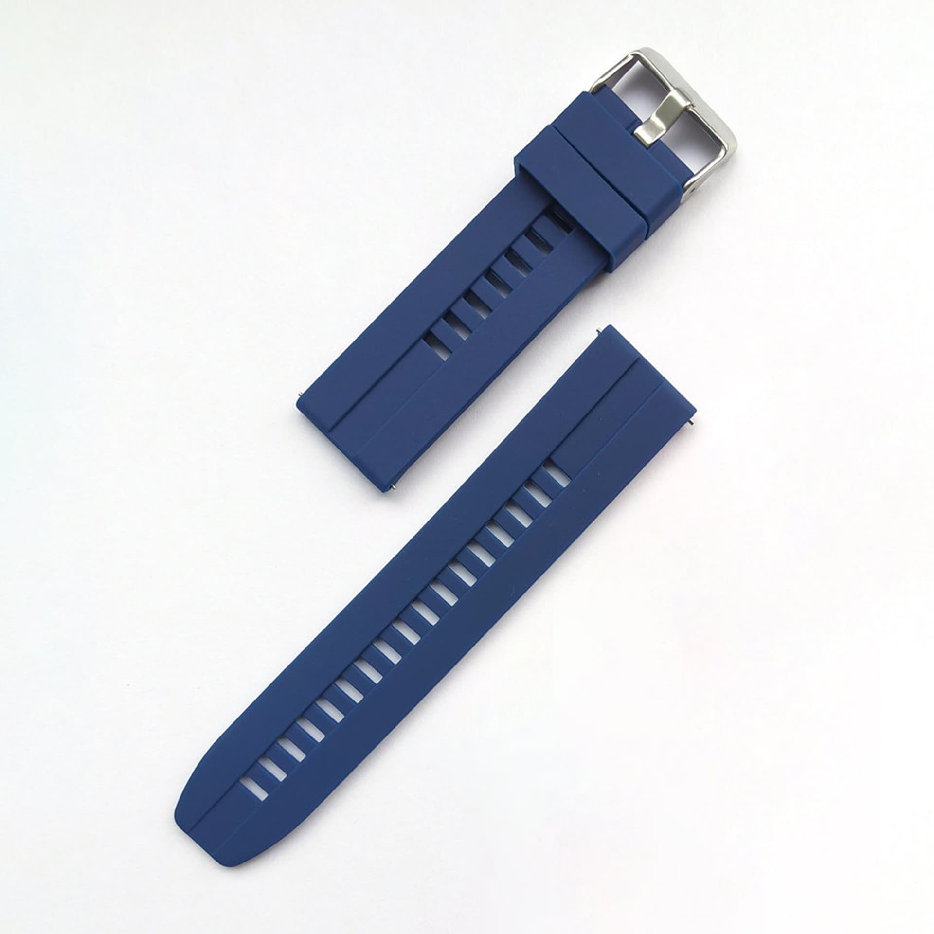 

Silikonowy pasek do zegarka smartwatcha Huawei Watch GT / GT2 / GT2 Pro niebieski