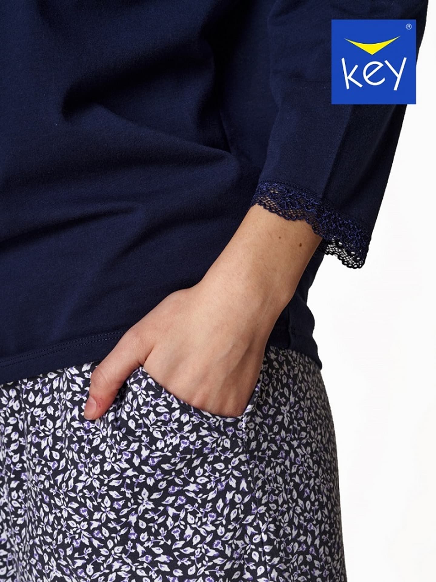 

PIŻAMA KEY LNS-327 B23 (kolor granat, rozmiar XL)