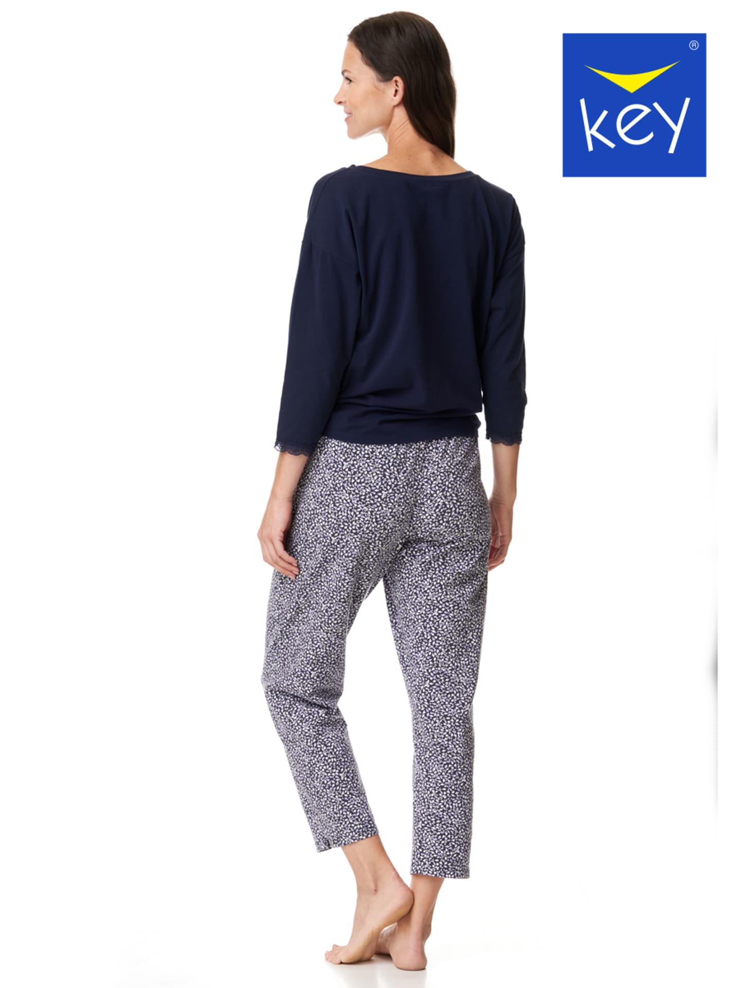 

PIŻAMA KEY LNS-327 B23 XXL-4XL (kolor granat, rozmiar XXL)